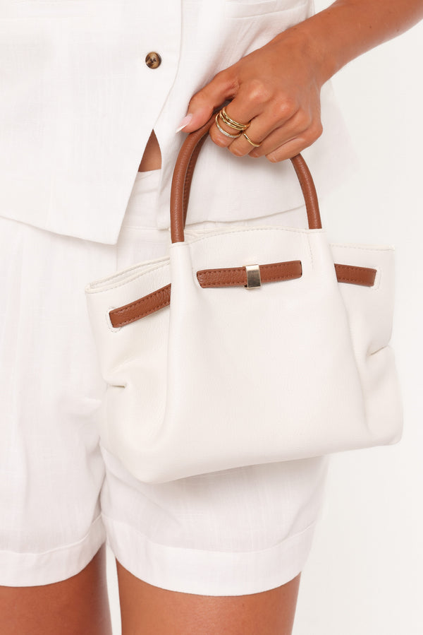 ACCESSORIES Willow Bag - White/Brown