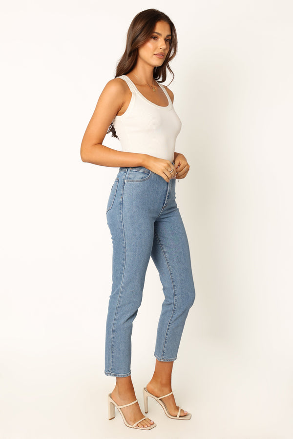 BOTTOMS @Abrand 94 High Slim Jeans - Georgia