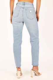 BOTTOMS @Abrand 94 High Slim Jeans - Gina Rip