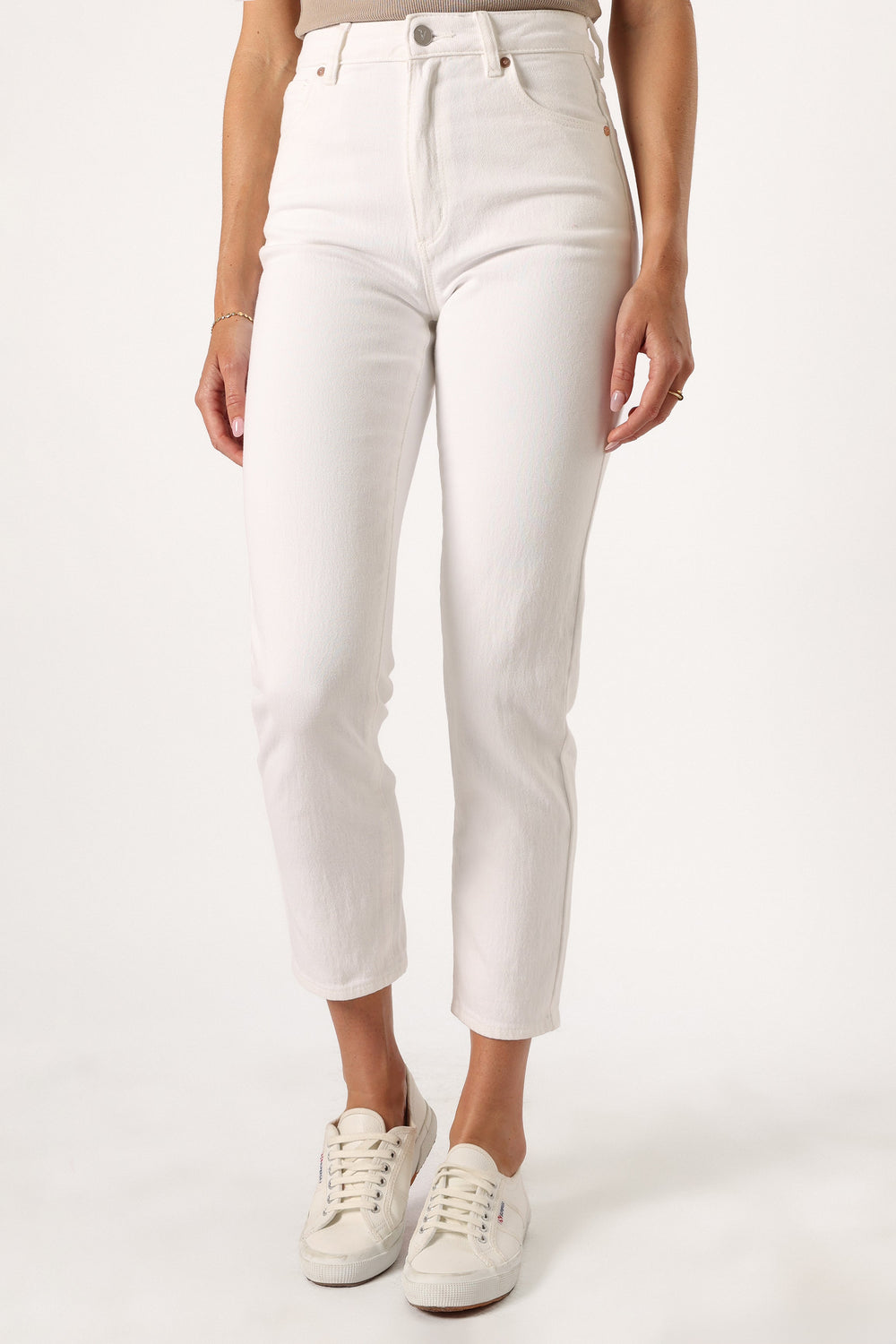 BOTTOMS @Abrand 94 High Slim Jeans - Pearl