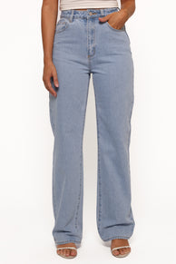 BOTTOMS Abrand 94 High Wide Jeans - Kendall