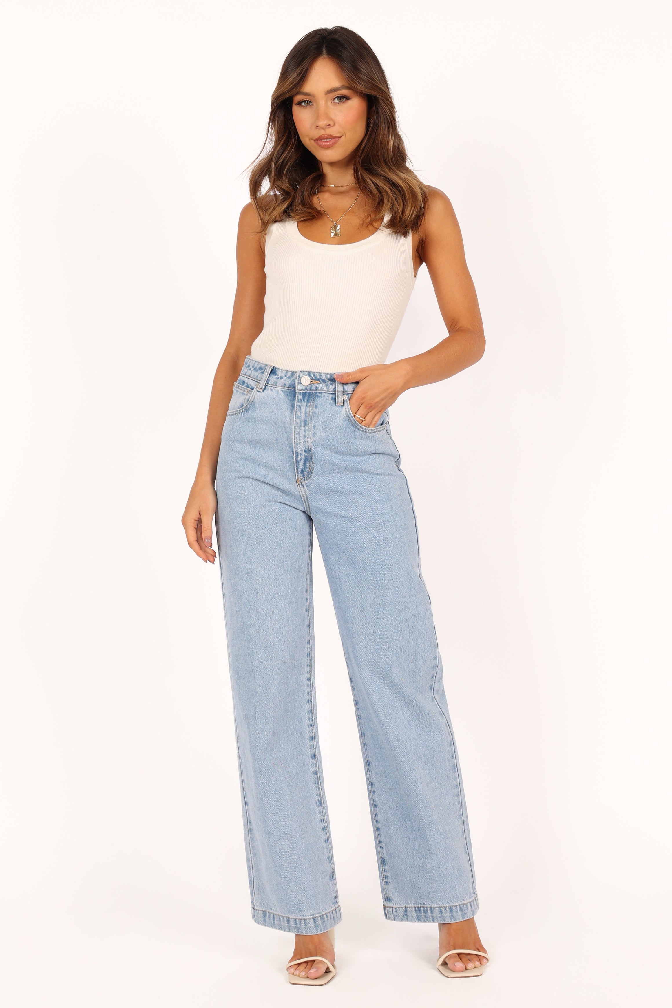 BOTTOMS @Abrand 94 High Wide Jeans - Walk Away