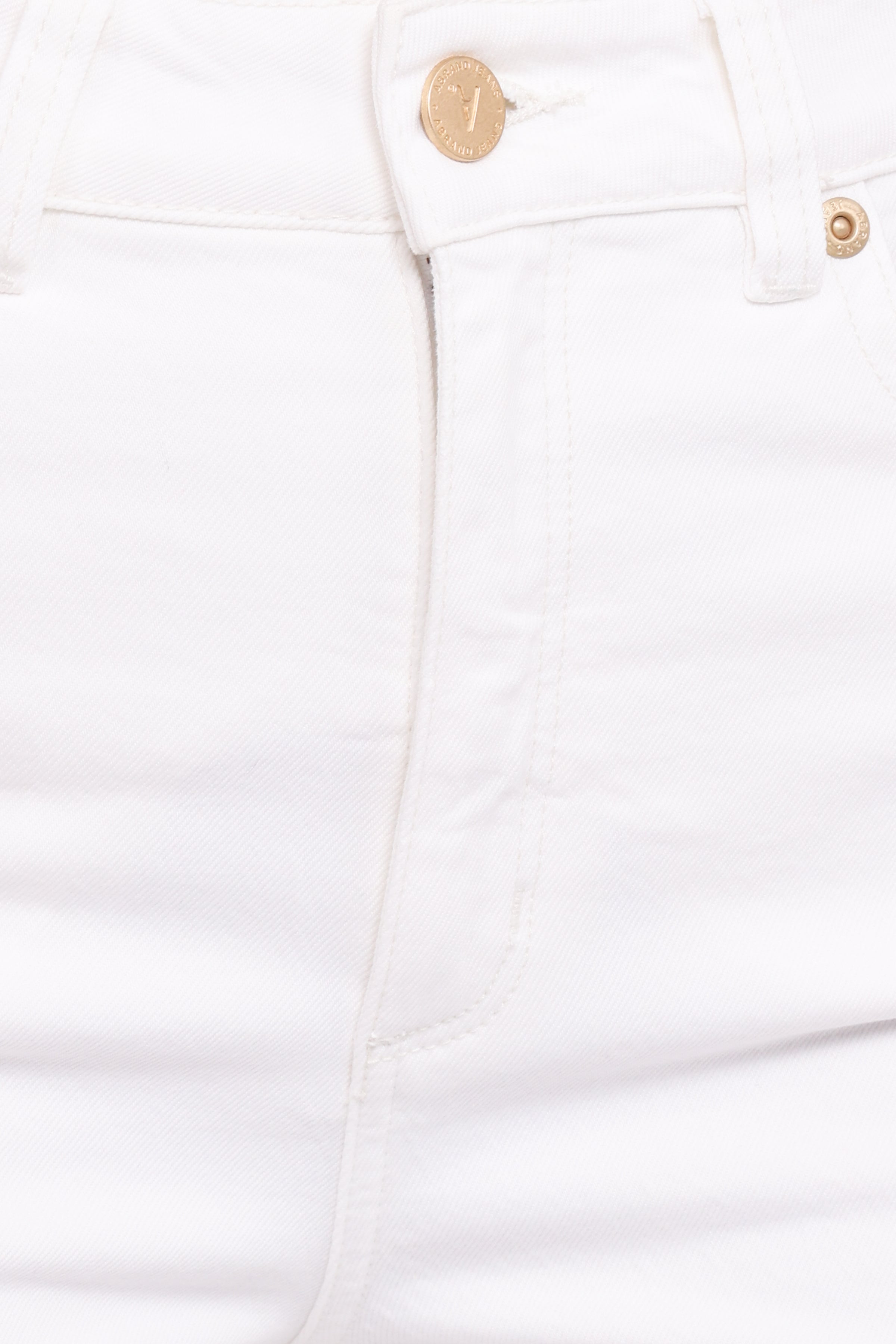 BOTTOMS Abrand 94 High Wide Jeans - White Gold