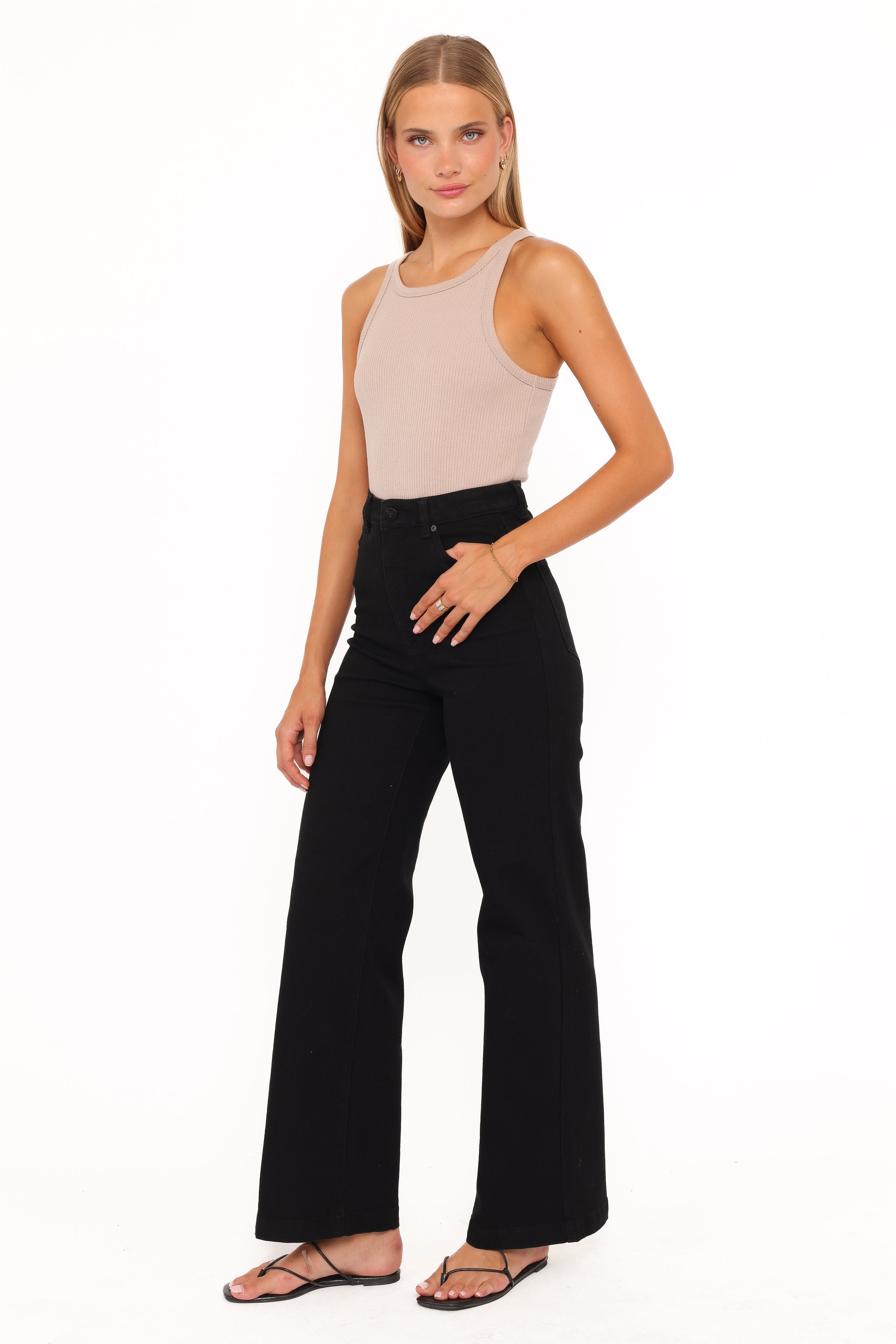 BOTTOMS Abrand 94 Wide Leg Jeans - Nellie