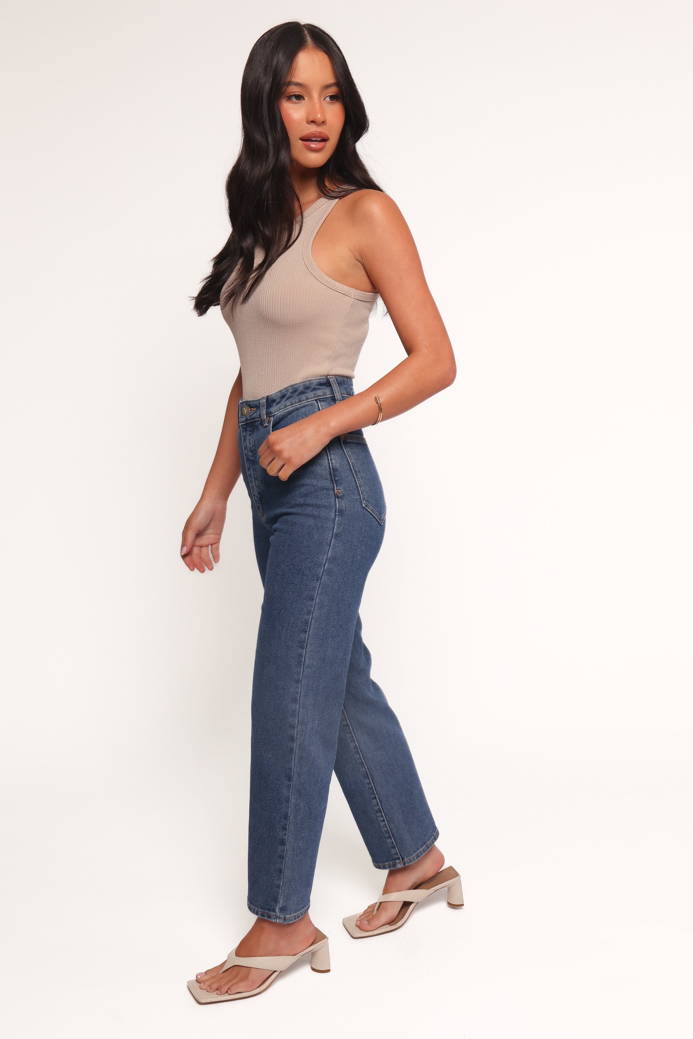 BOTTOMS Abrand Venice Straight Jeans - Bella
