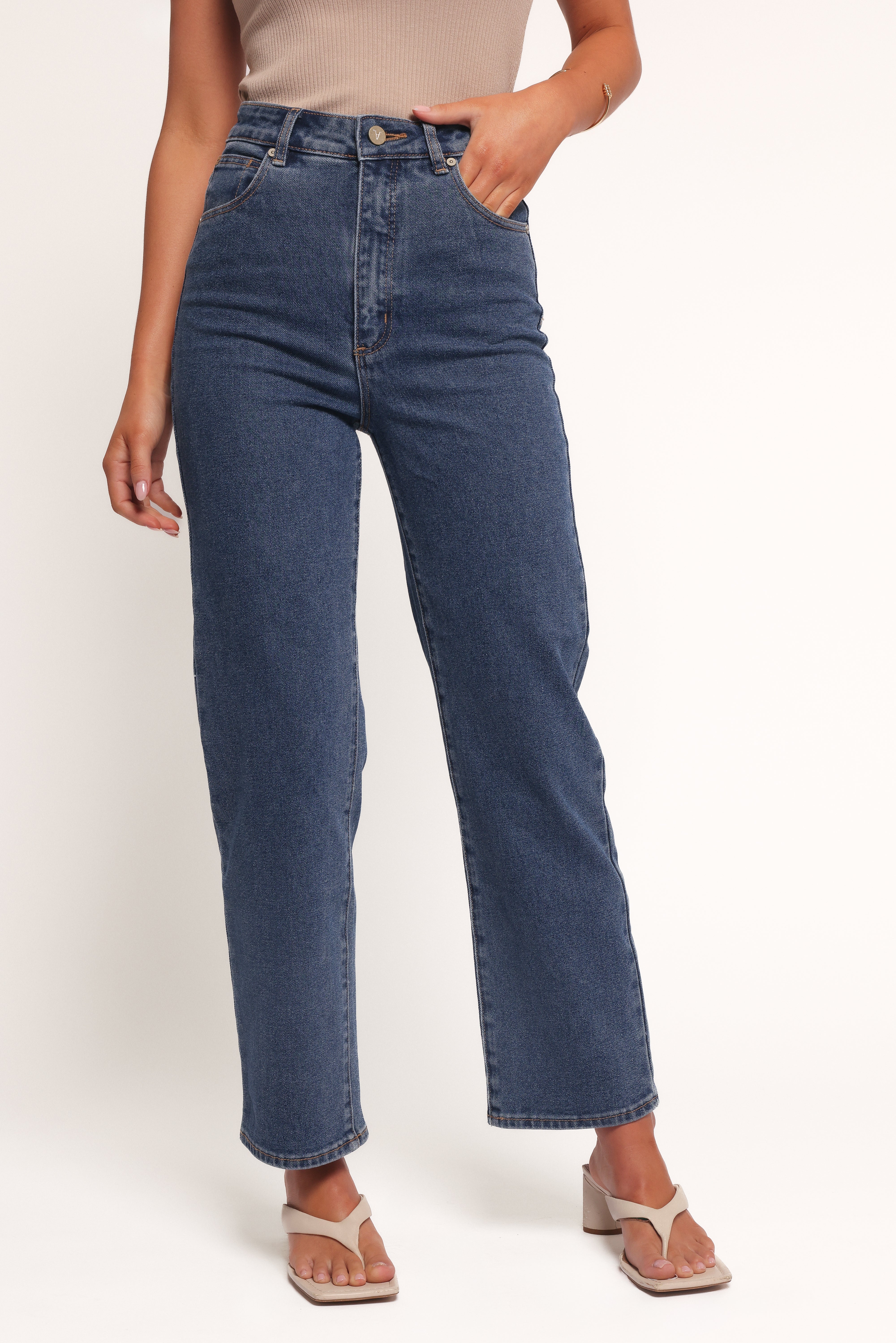 BOTTOMS Abrand Venice Straight Jeans - Bella