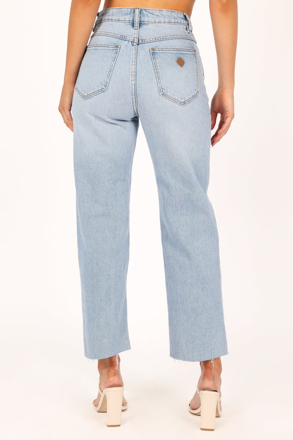 BOTTOMS @Abrand Venice Straight Jeans - Candice