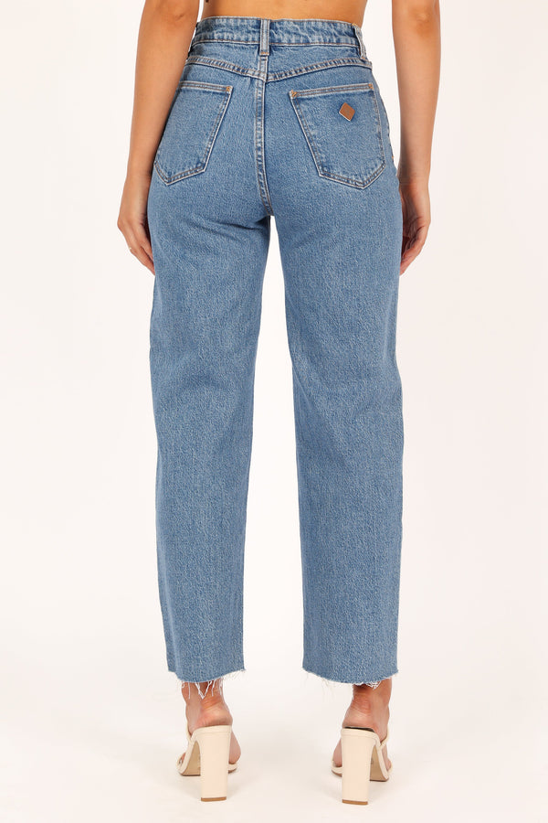 BOTTOMS @Abrand Venice Straight Jeans - Denise