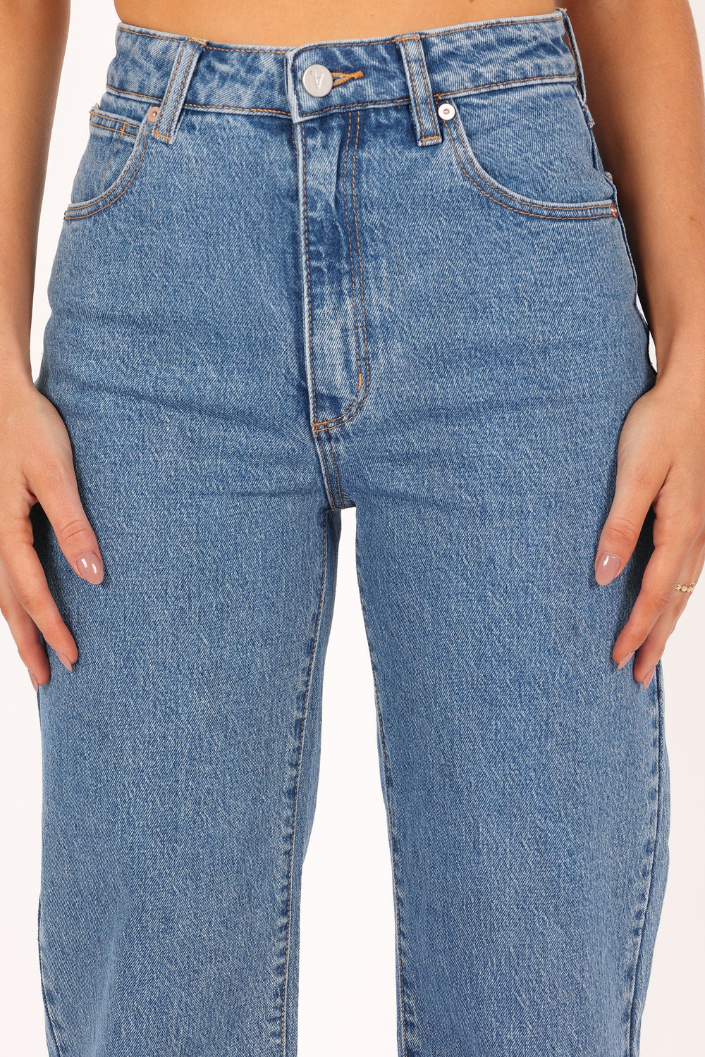 BOTTOMS @Abrand Venice Straight Jeans - Denise