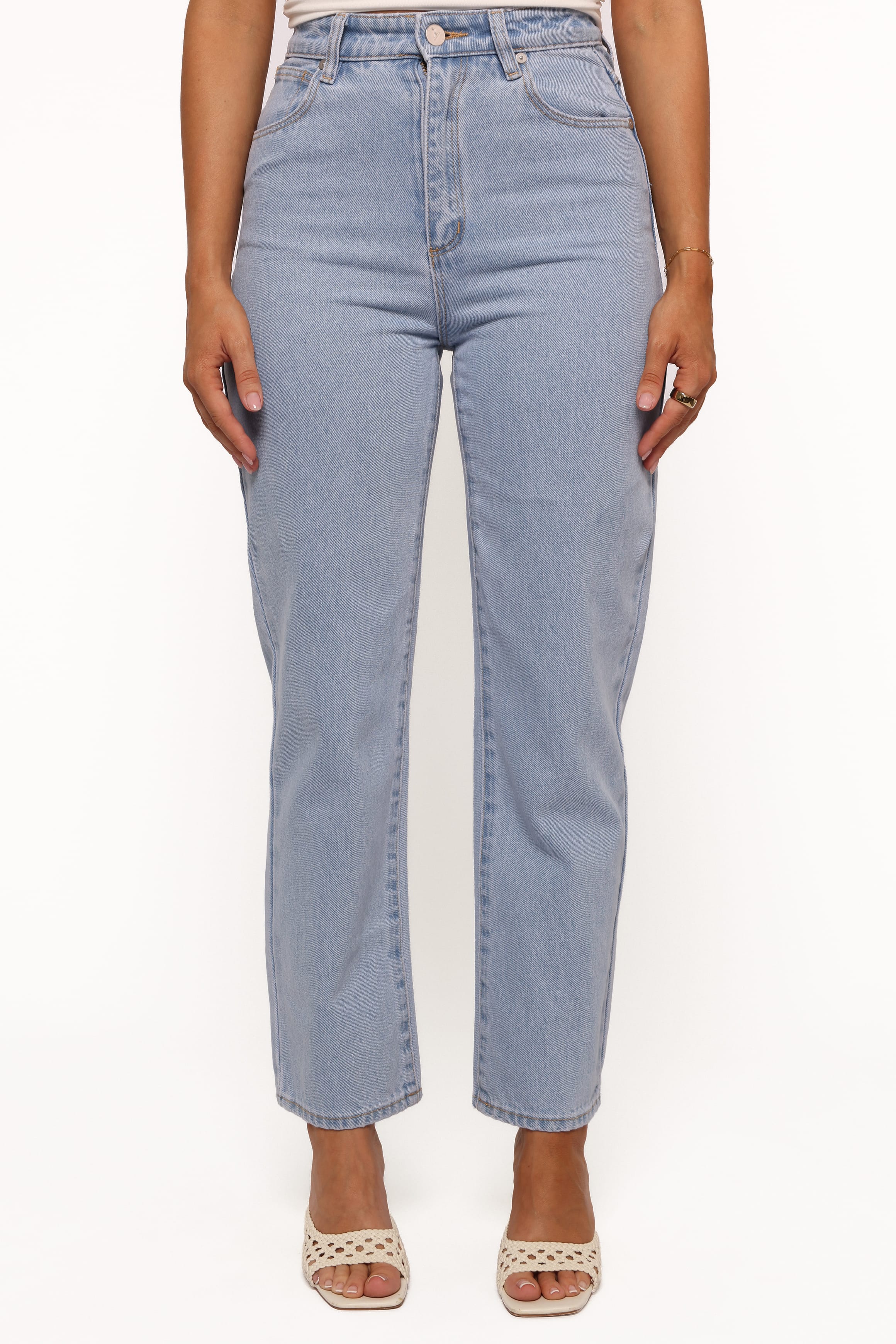 BOTTOMS Abrand Venice Straight Jeans - Kendall