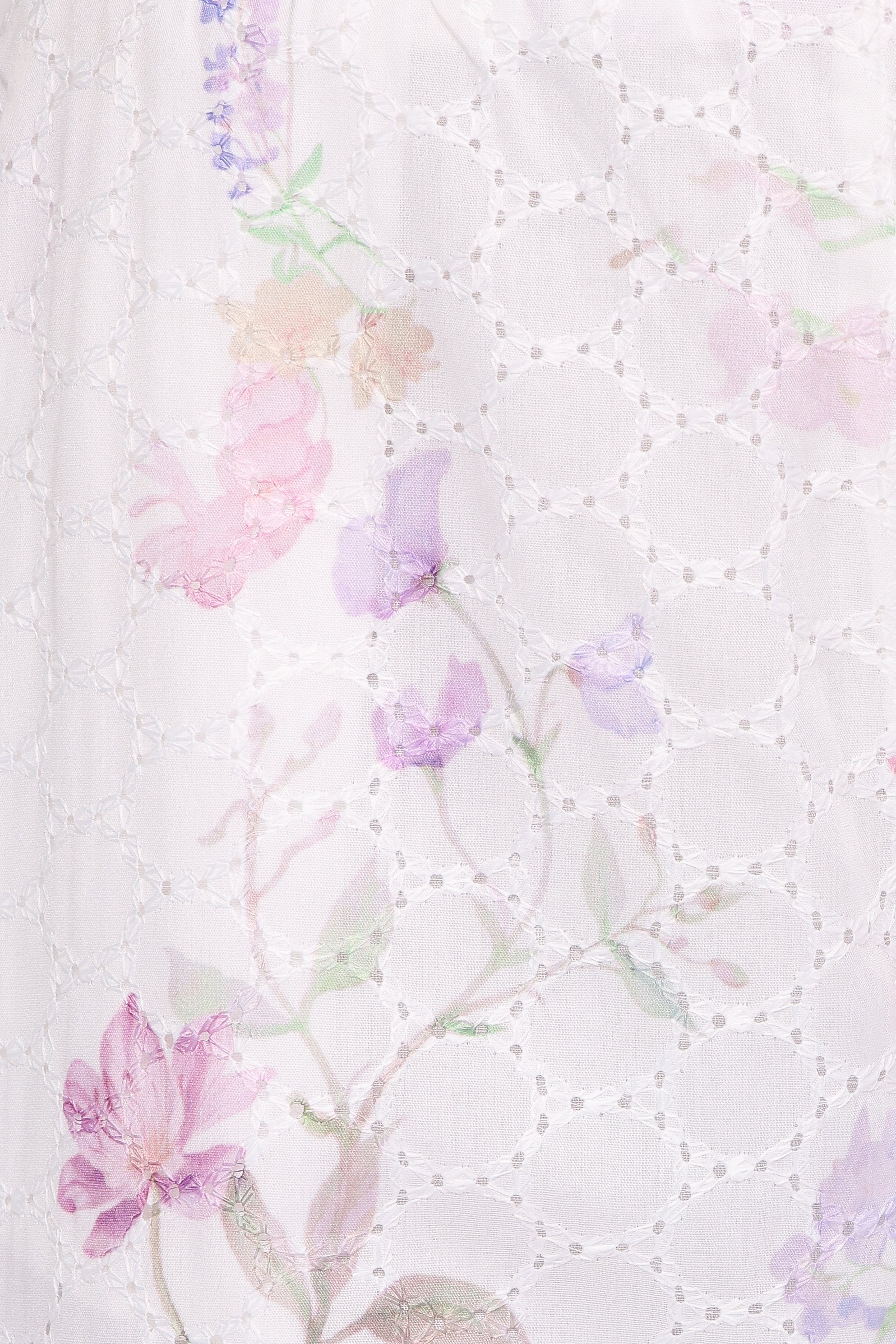 BOTTOMS Adams Fitted Pant - Purple Floral