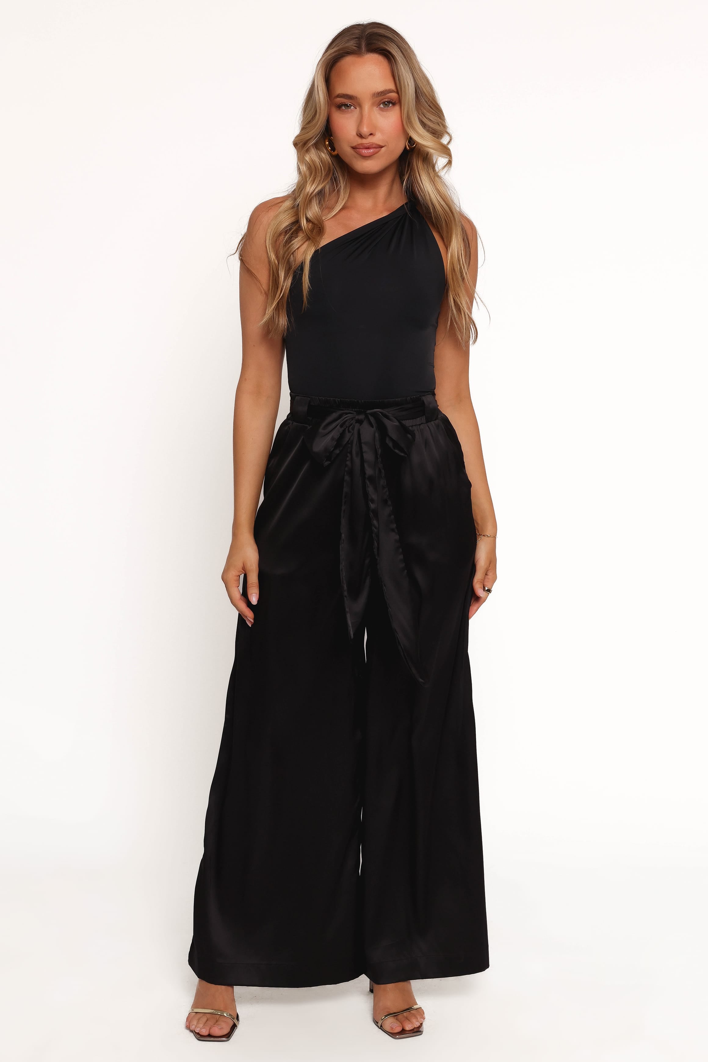 BOTTOMS Alie Pant - Black