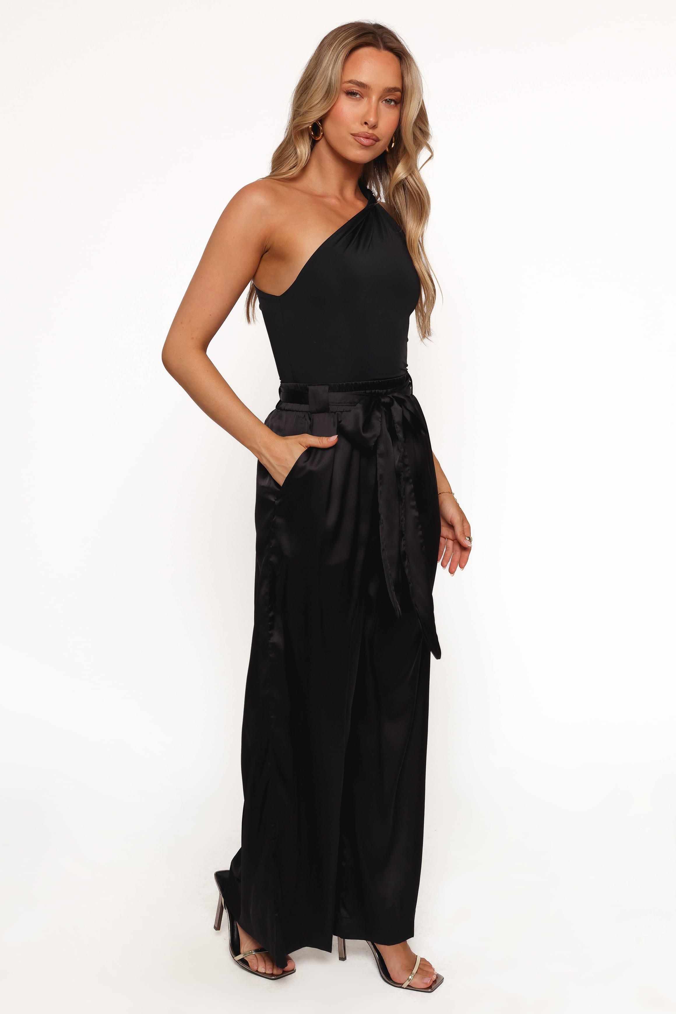 BOTTOMS Alie Pant - Black