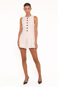 BOTTOMS Amanda Suit Short - Cream