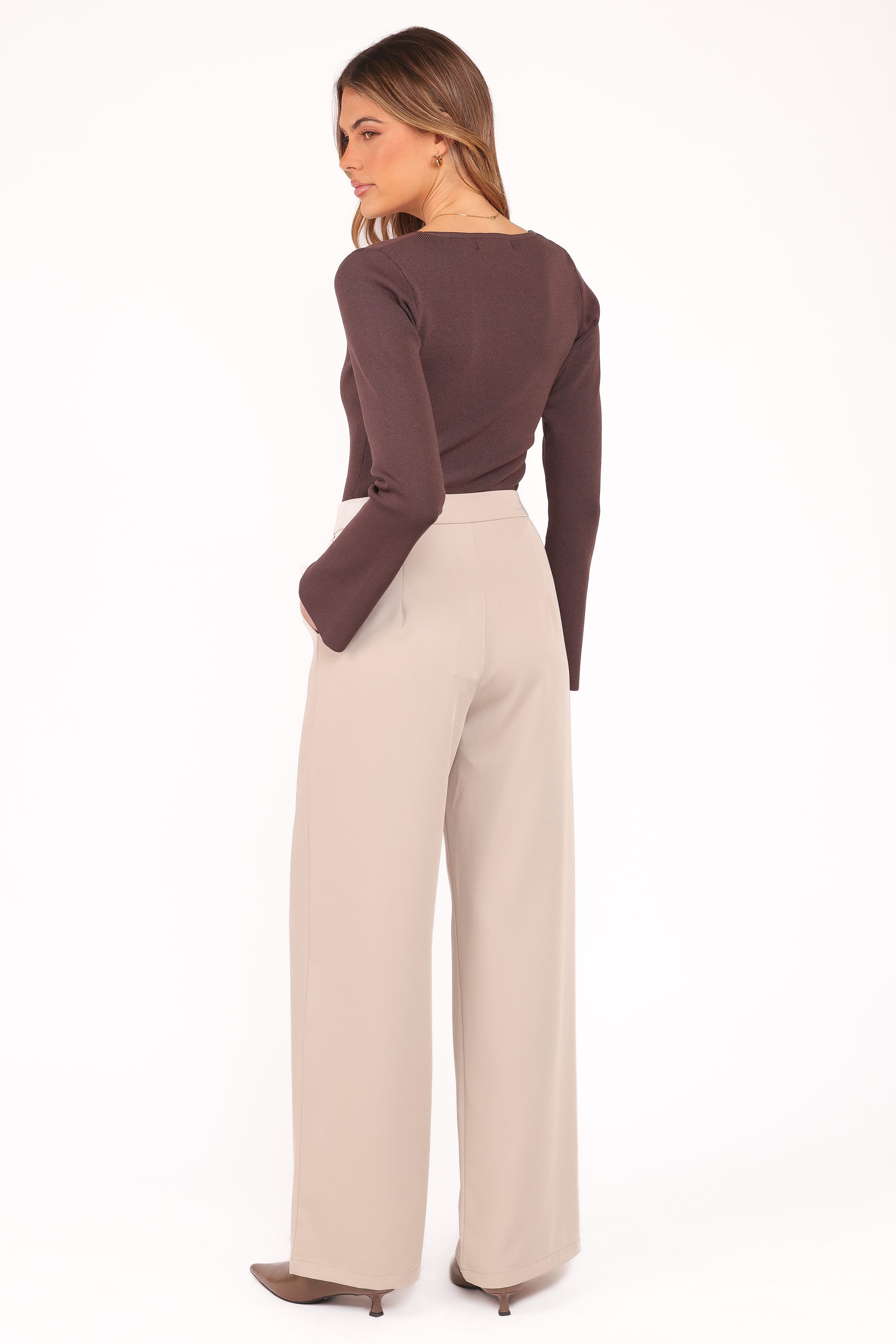 BOTTOMS Ana Pants - Beige