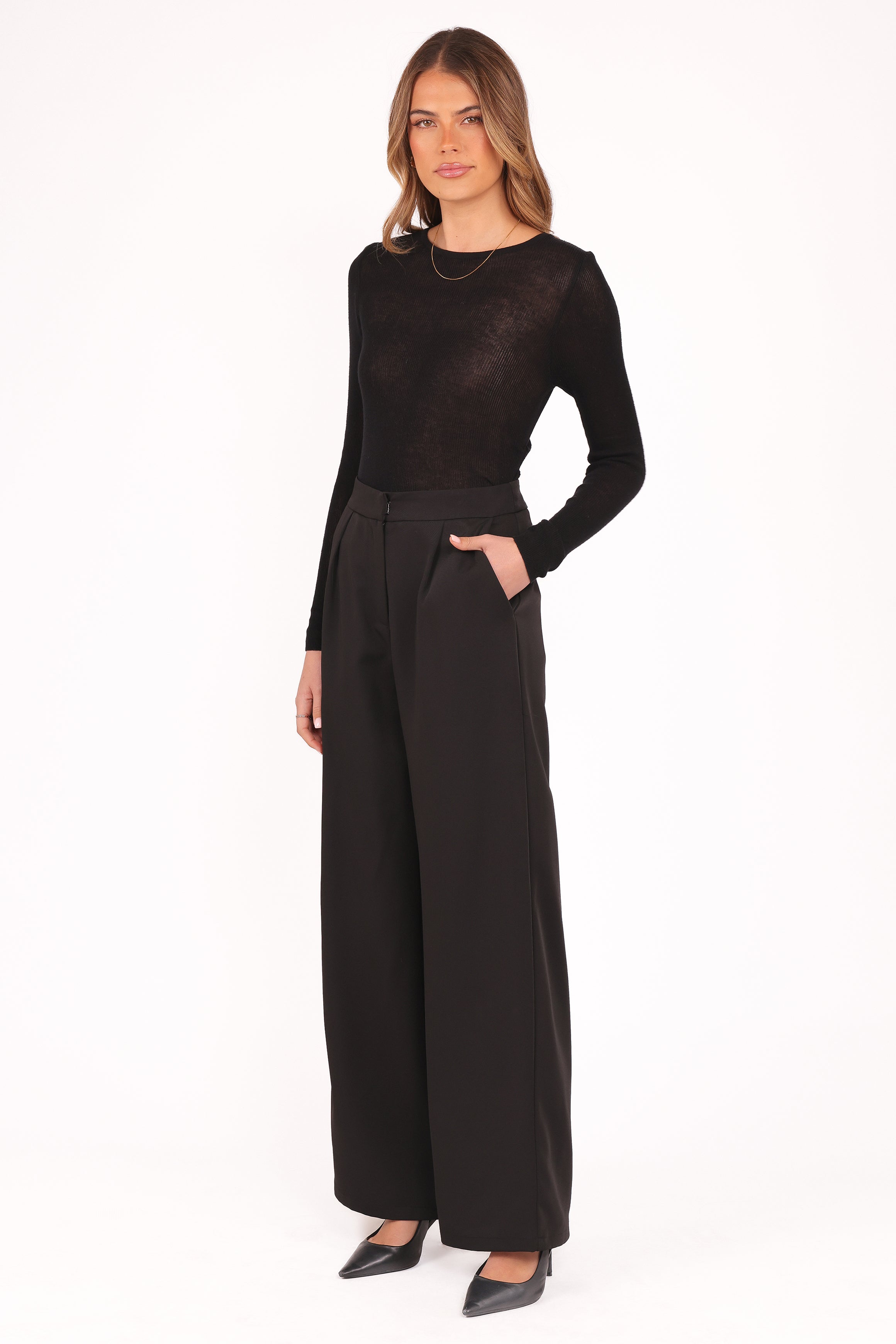 BOTTOMS Ana Pants - Black