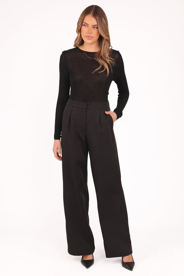 BOTTOMS Ana Pants - Black
