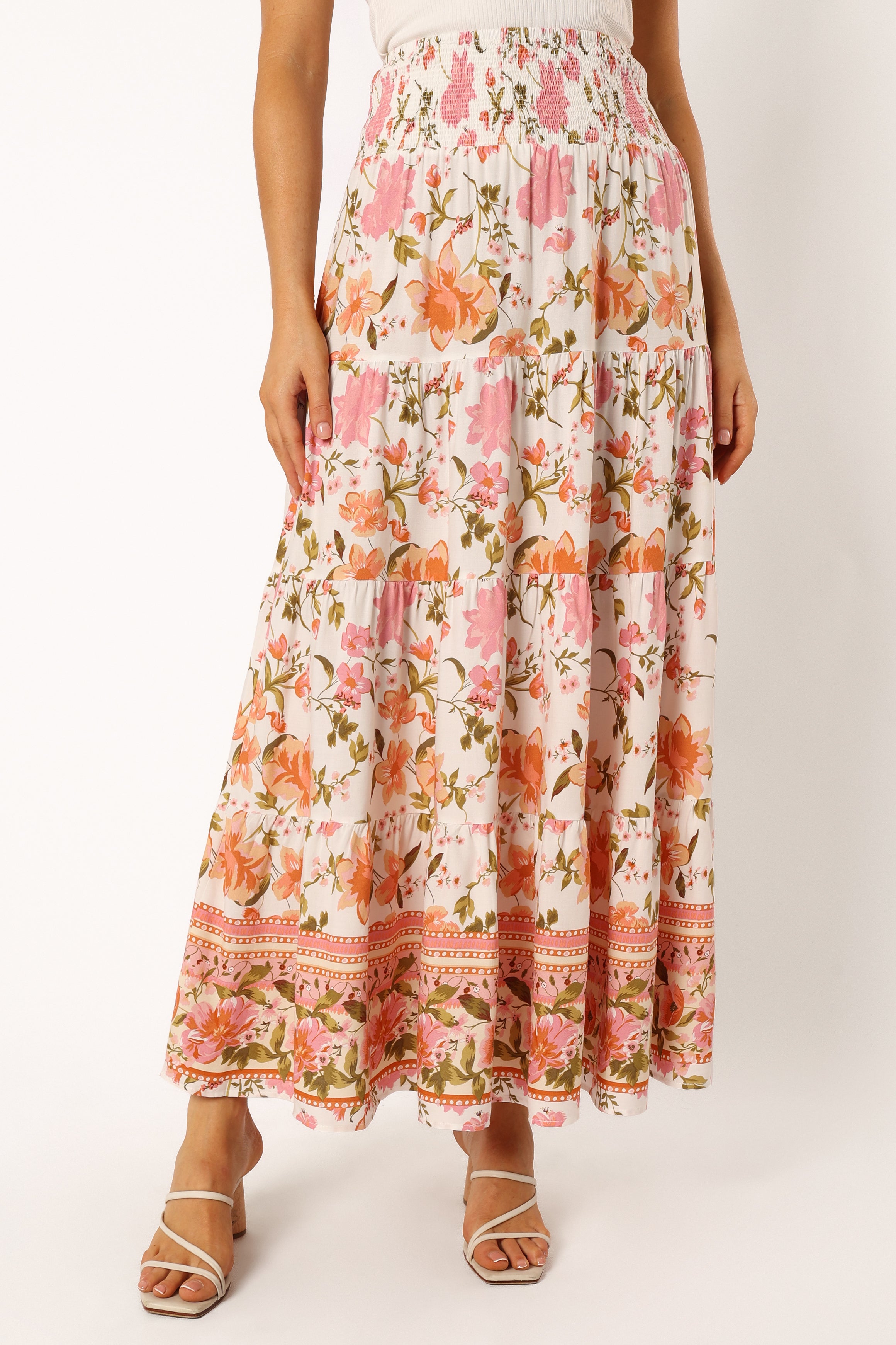 BOTTOMS @Angelica Skirt - Floral