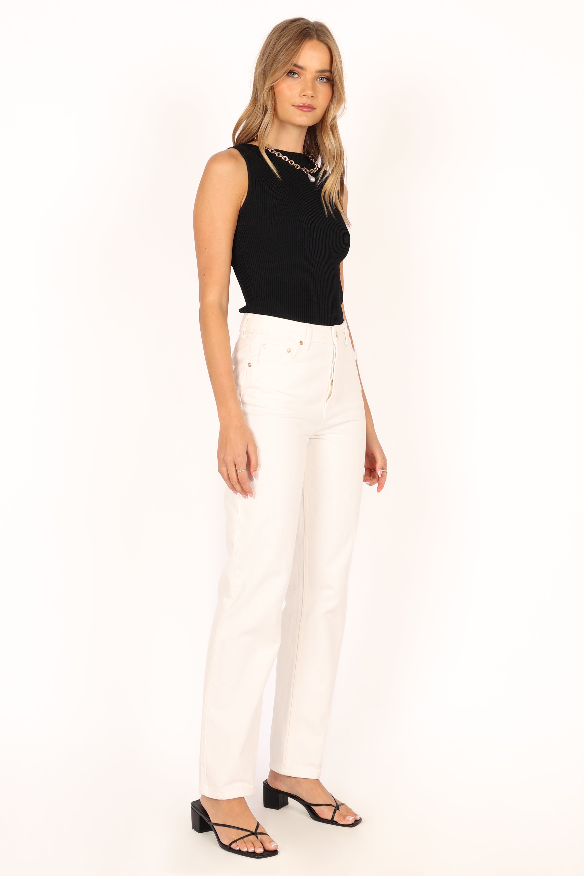 BOTTOMS ARABELLA JEANS - WHITE