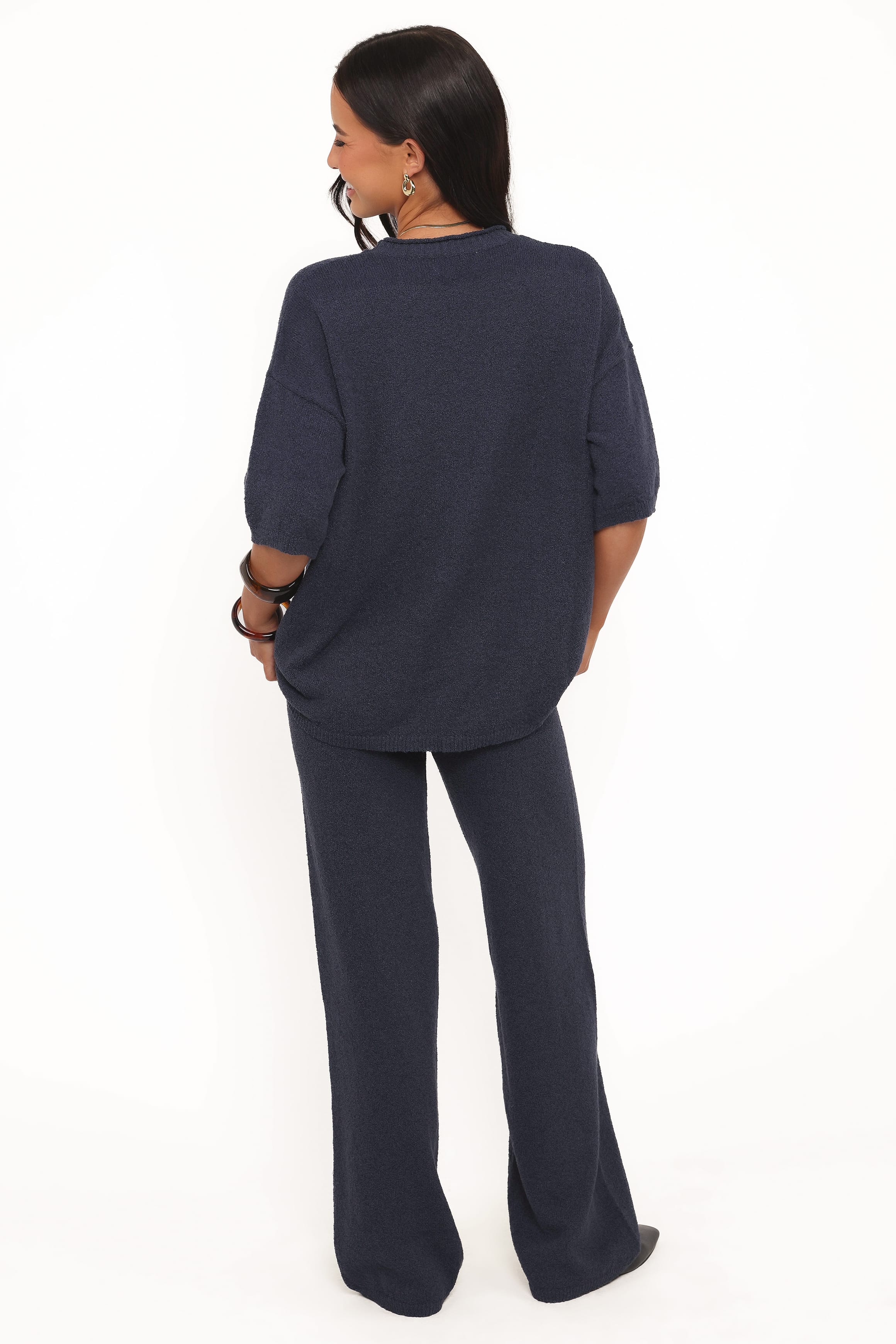 BOTTOMS Ashby Knit Pant - Navy