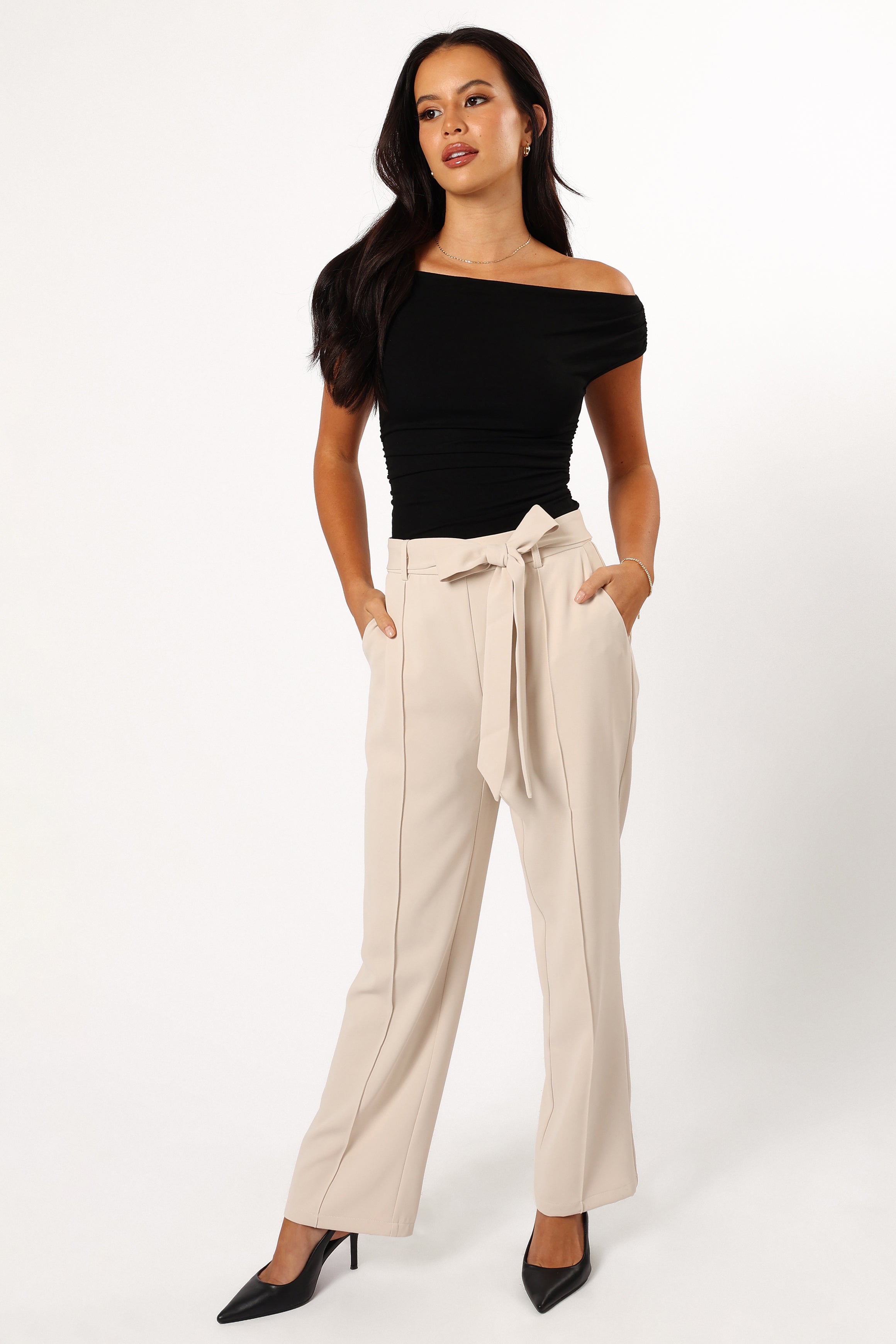 BOTTOMS @Averie Pant - Beige