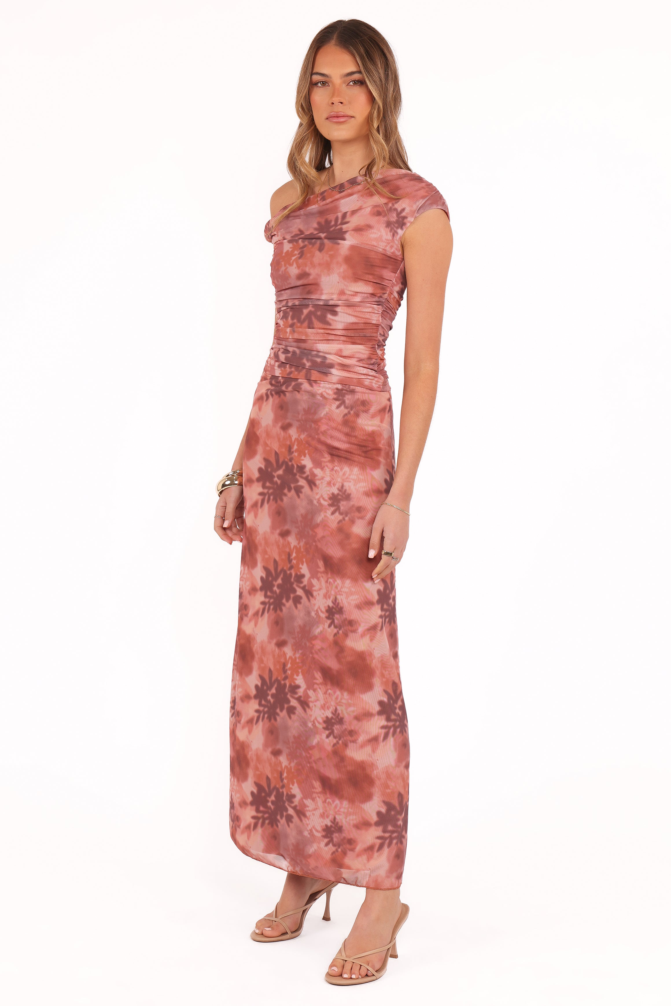 BOTTOMS Bloise Maxi Skirt - Blurred Botanics