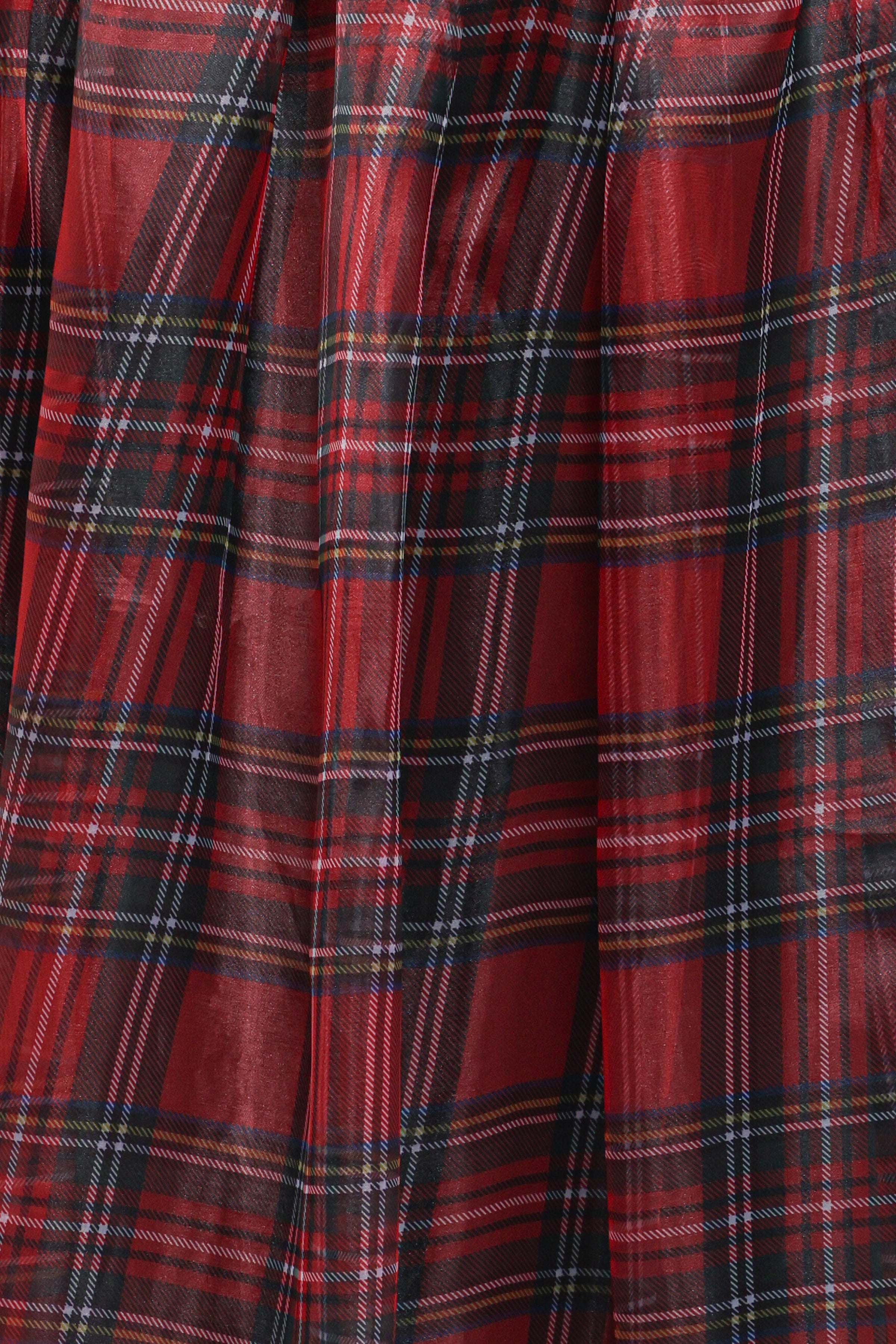 BOTTOMS Bonita Midi Skirt - Red Plaid
