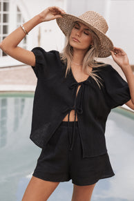 BOTTOMS Bonnie Shorts - Black