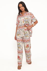 BOTTOMS Cascais Pants - Rose Tile