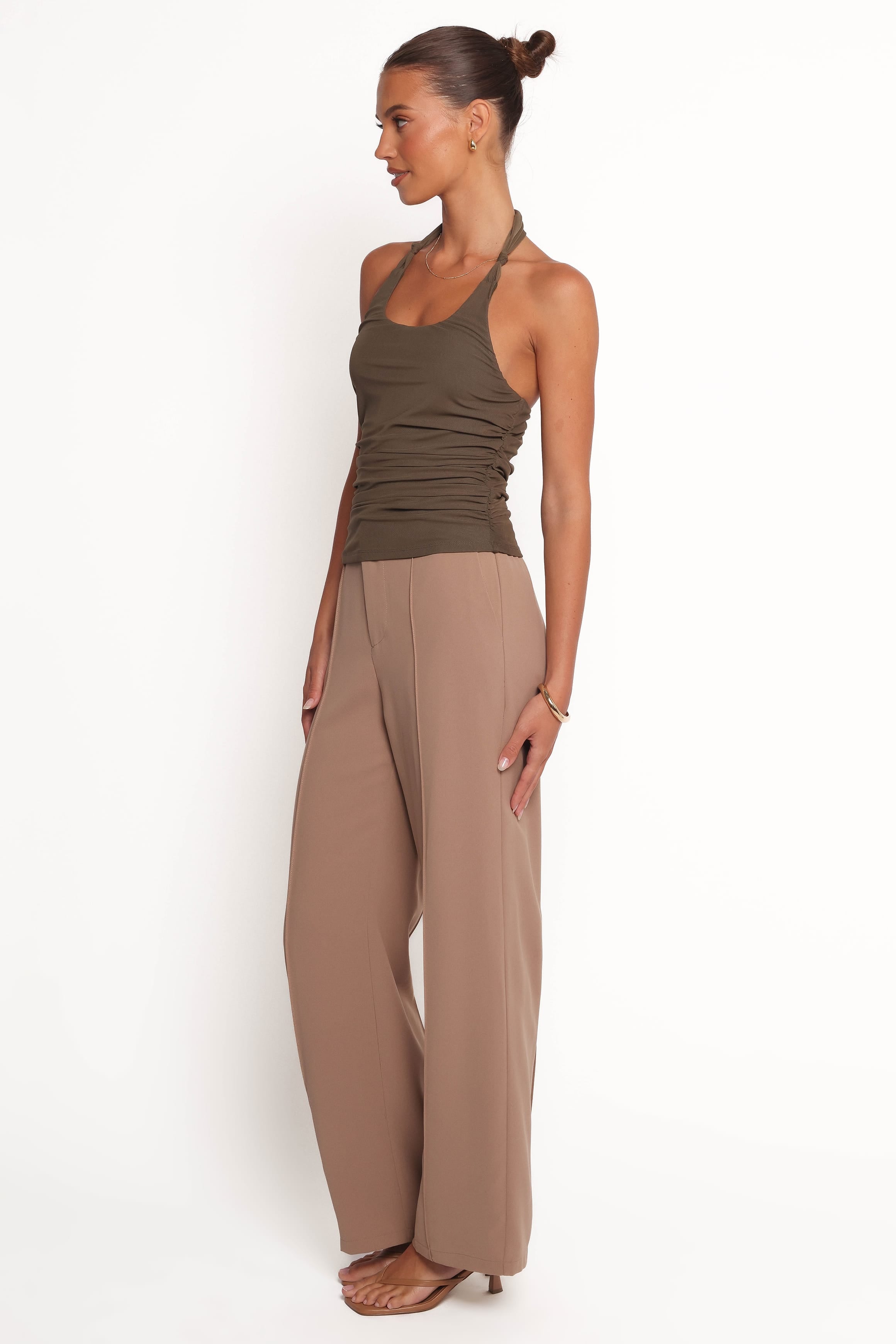 BOTTOMS Celia Pants - Mocha