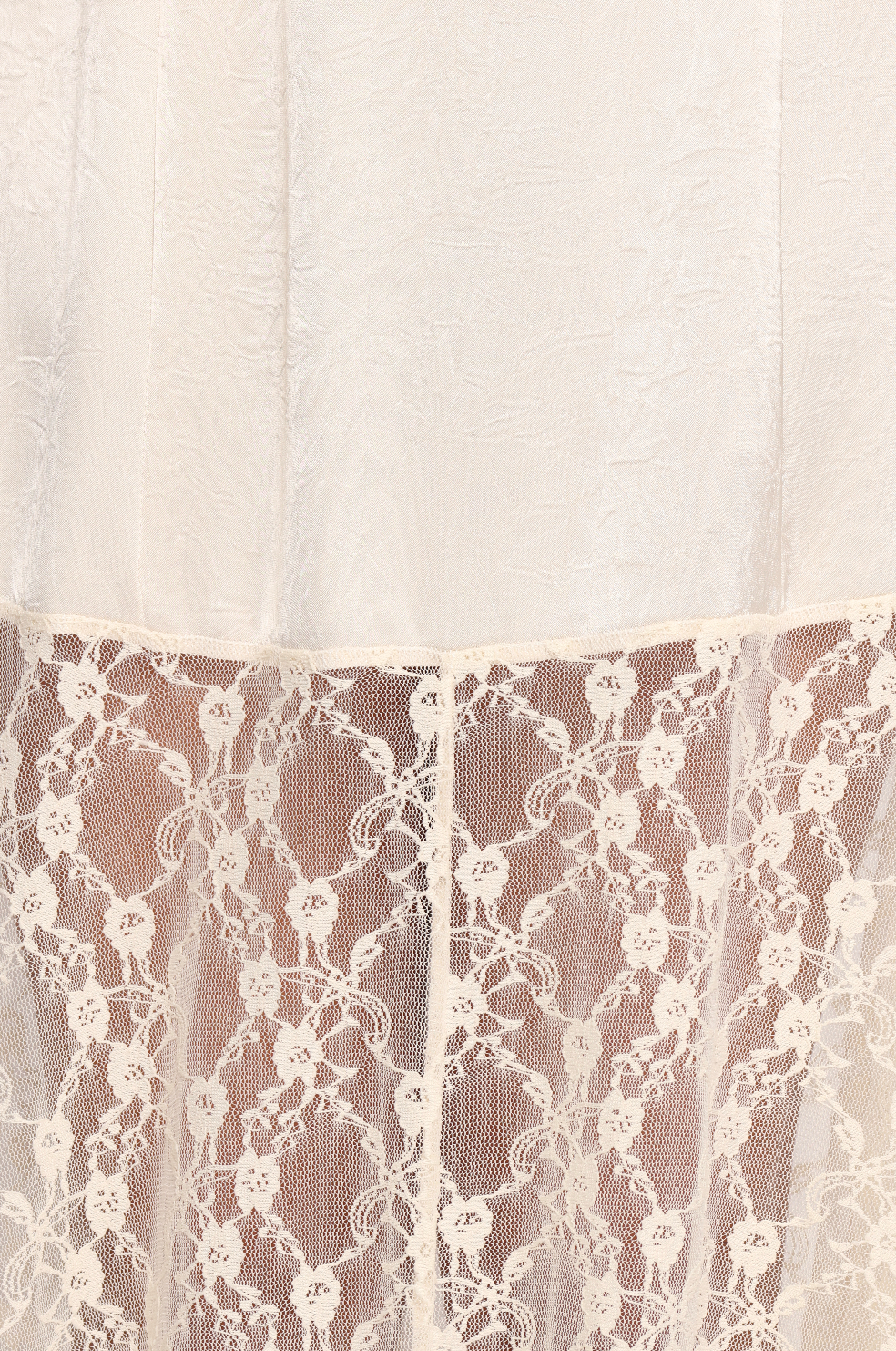 BOTTOMS Chapel Lace Maxi Skirt - Cream