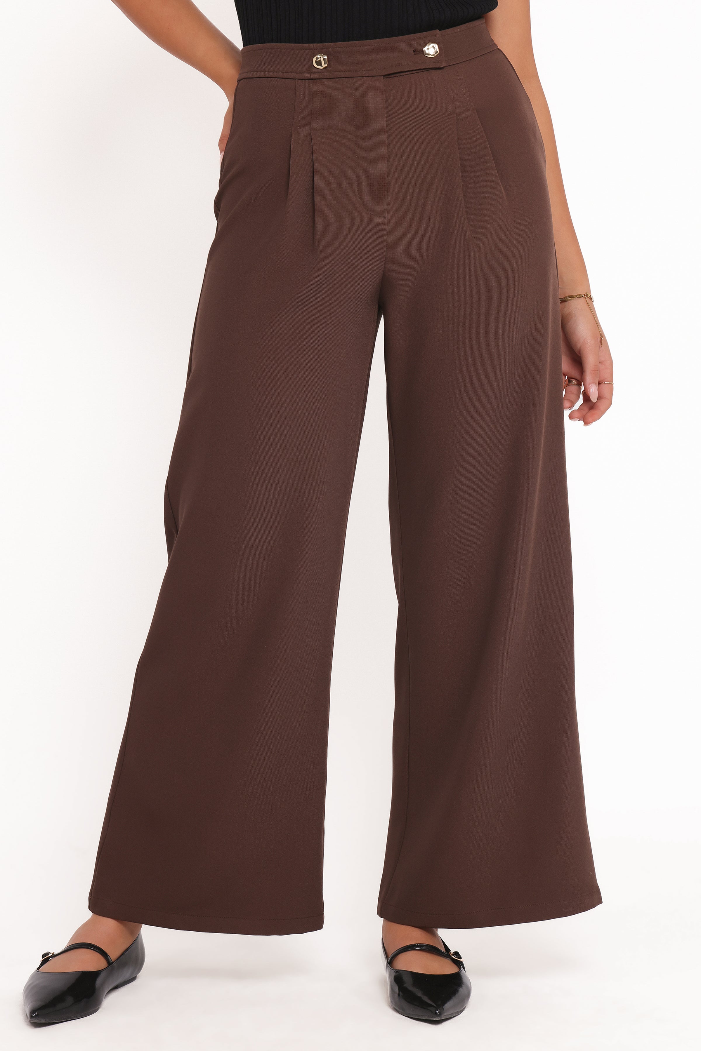 BOTTOMS Corfu Pants - Brown