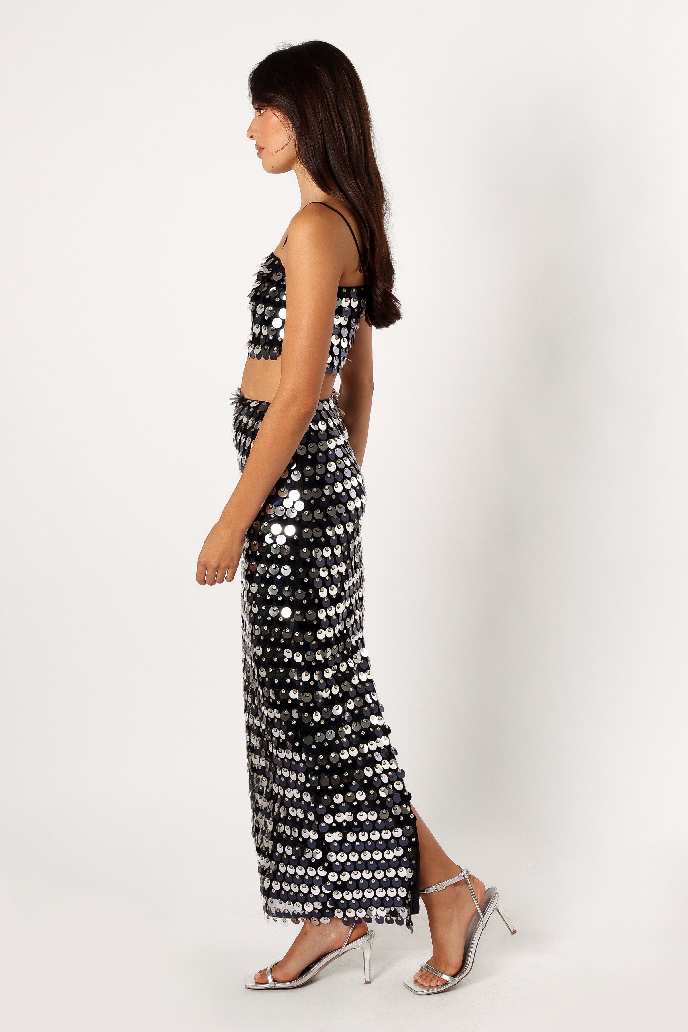 BOTTOMS @Cortez Maxi Skirt - Black