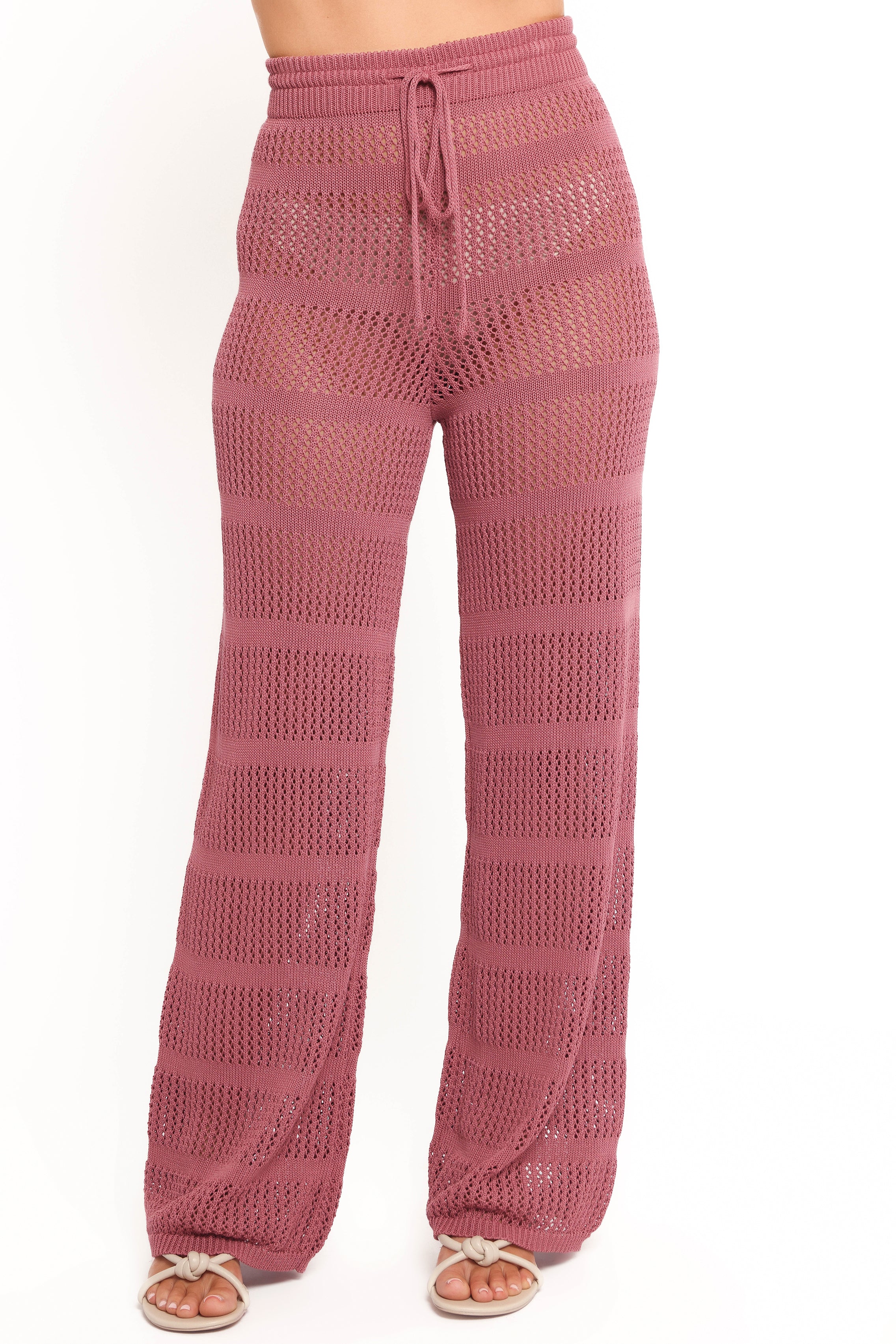 BOTTOMS Crawford Pant - Rose