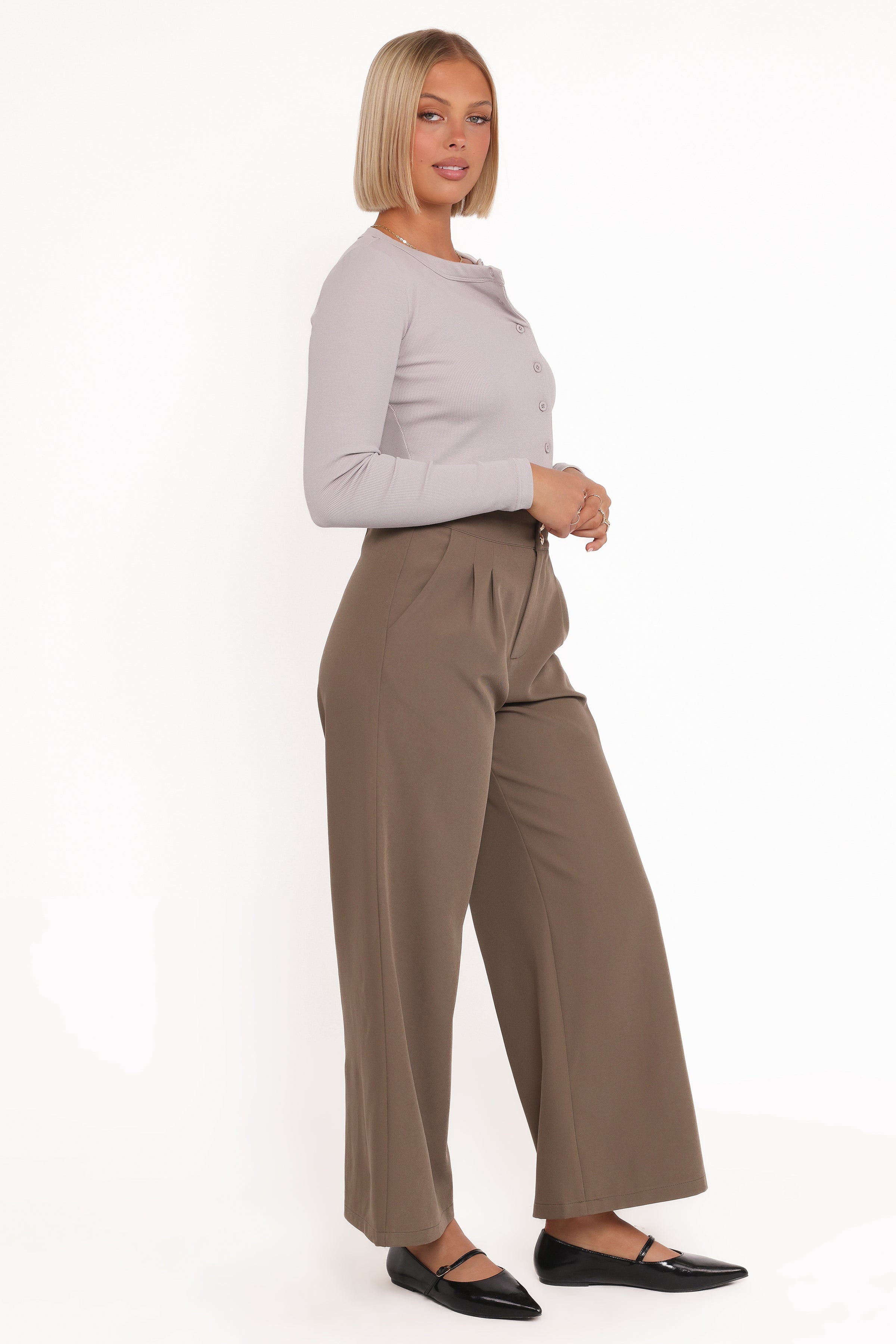 BOTTOMS Curtis Pants - Taupe