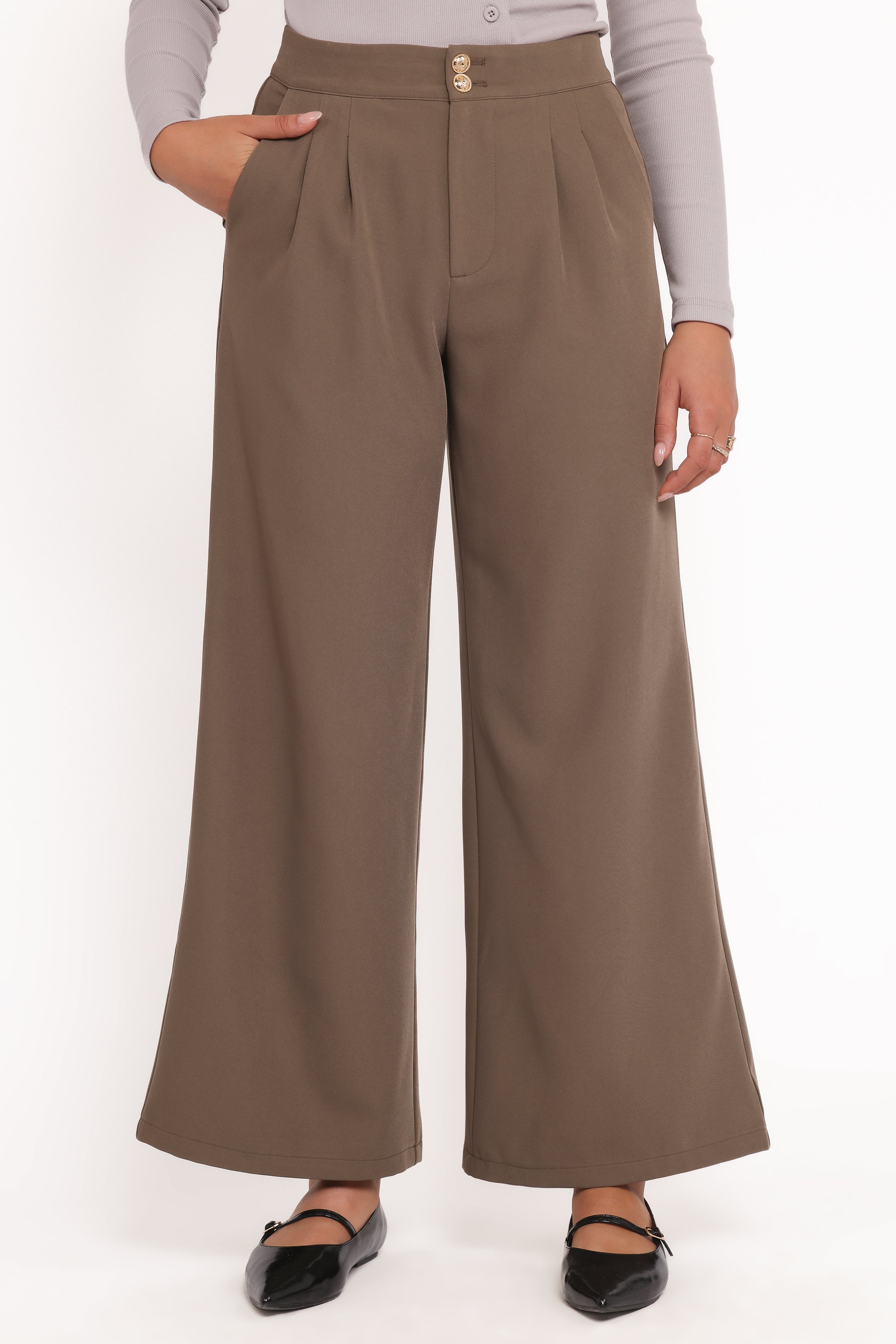 BOTTOMS Curtis Pants - Taupe