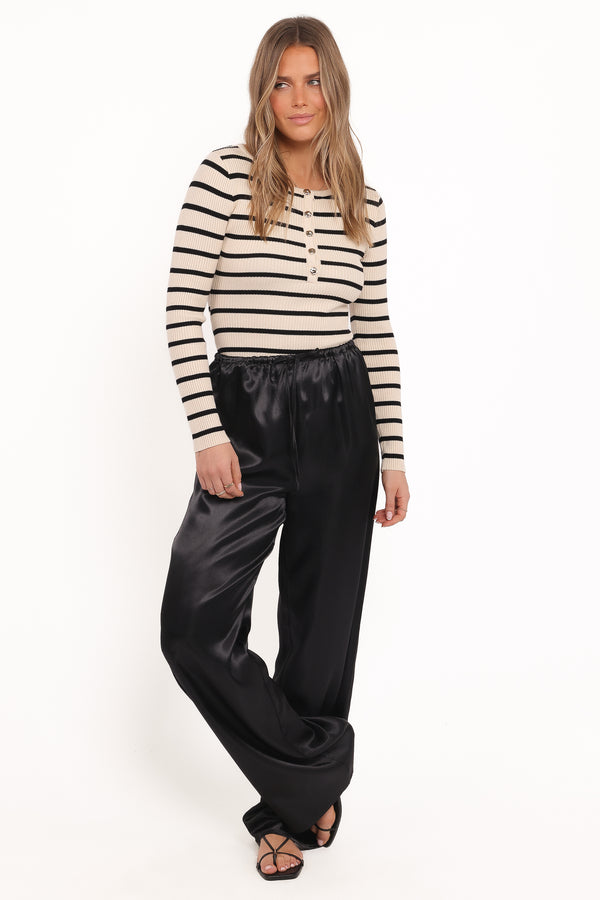 BOTTOMS Danae Pant - Black