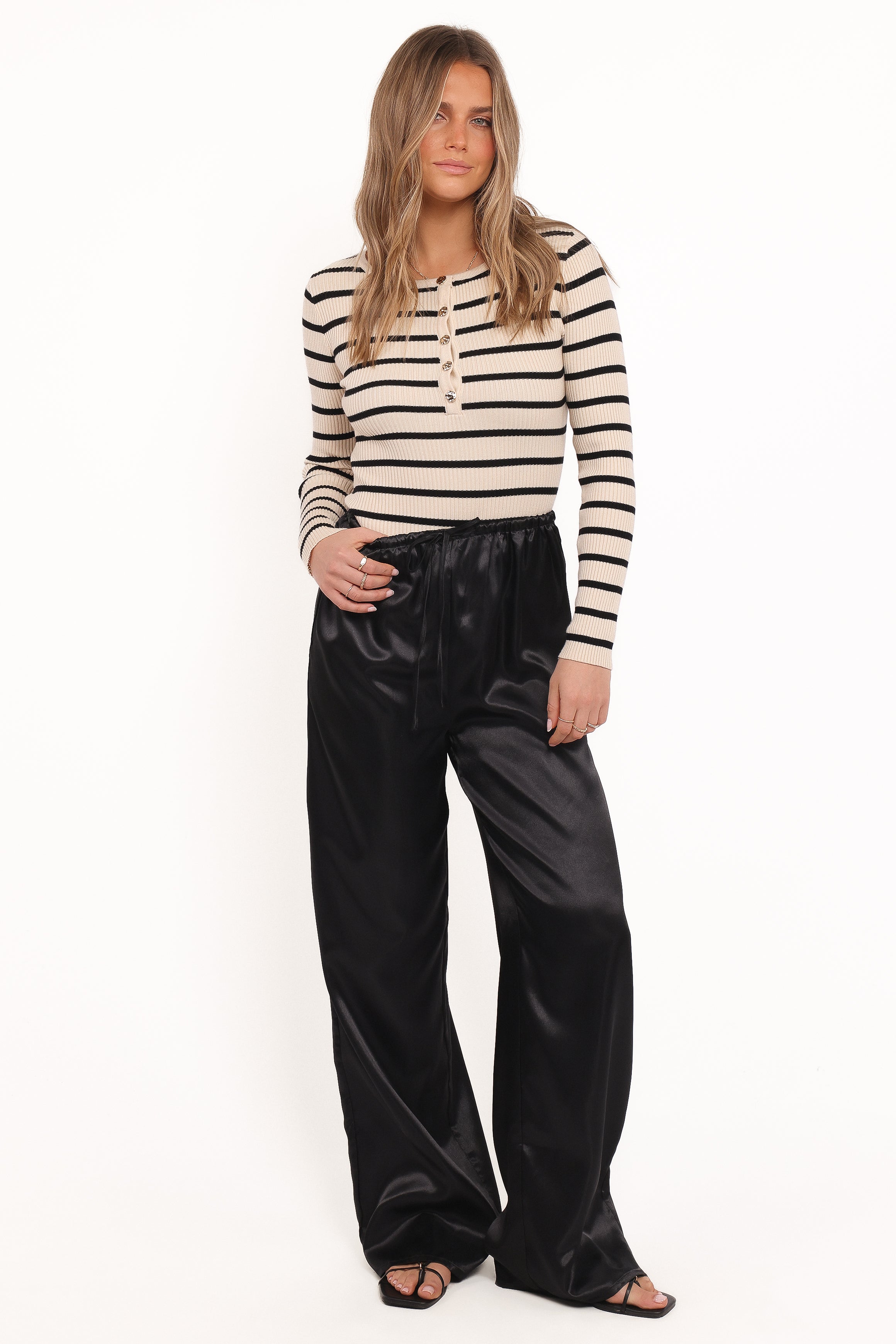 BOTTOMS Danae Pant - Black