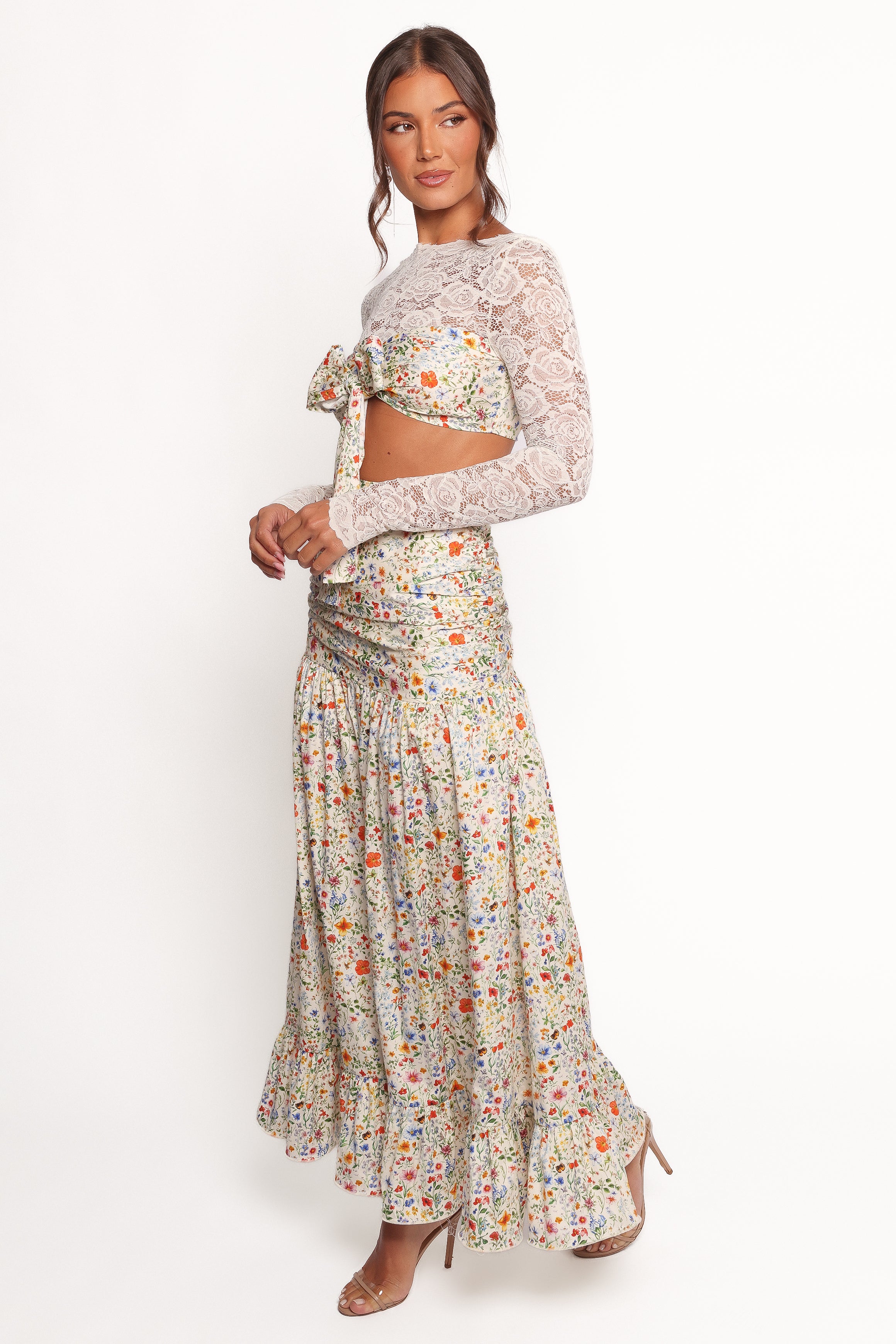 BOTTOMS Dara Maxi Skirt - Garden Floral