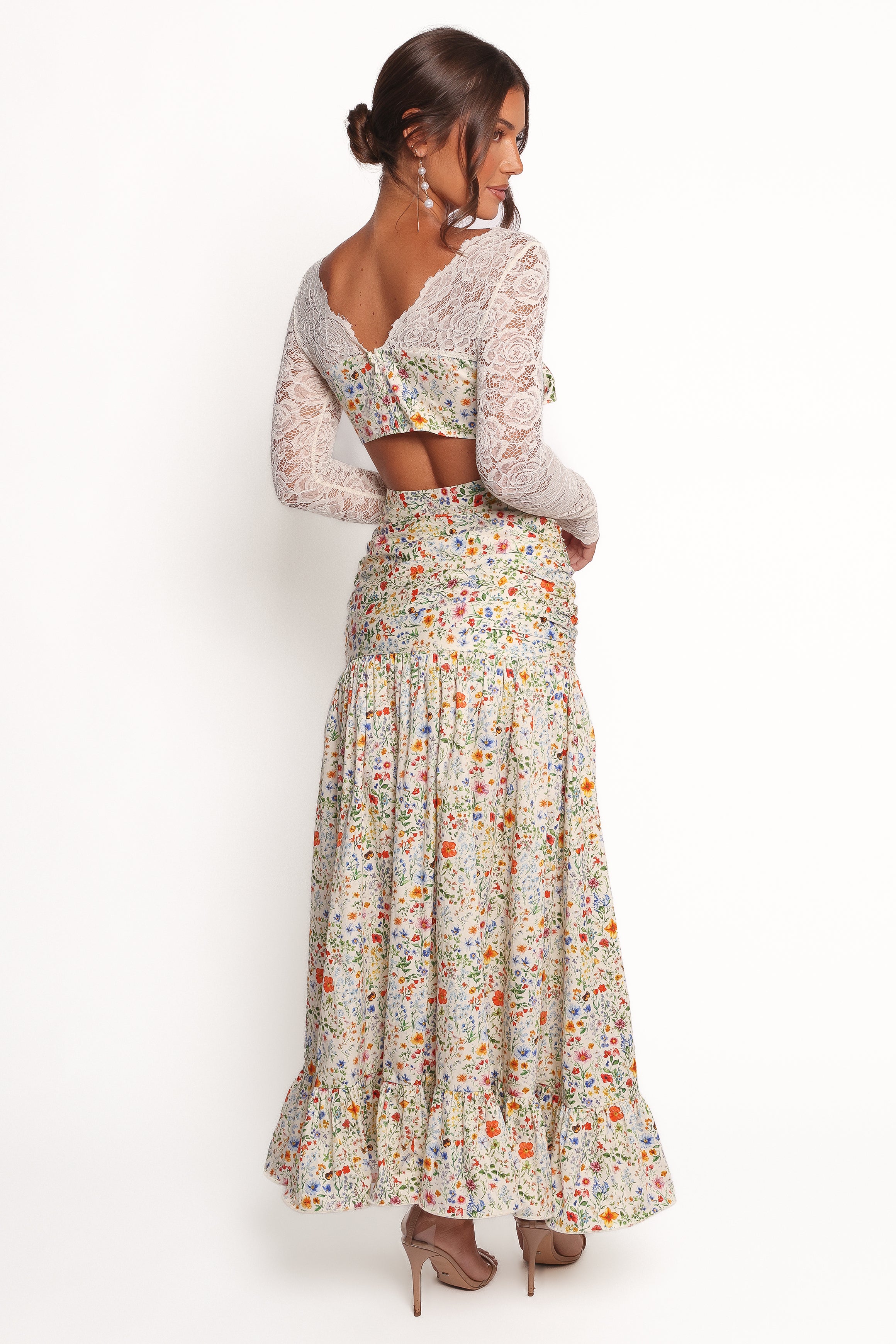 BOTTOMS Dara Maxi Skirt - Garden Floral
