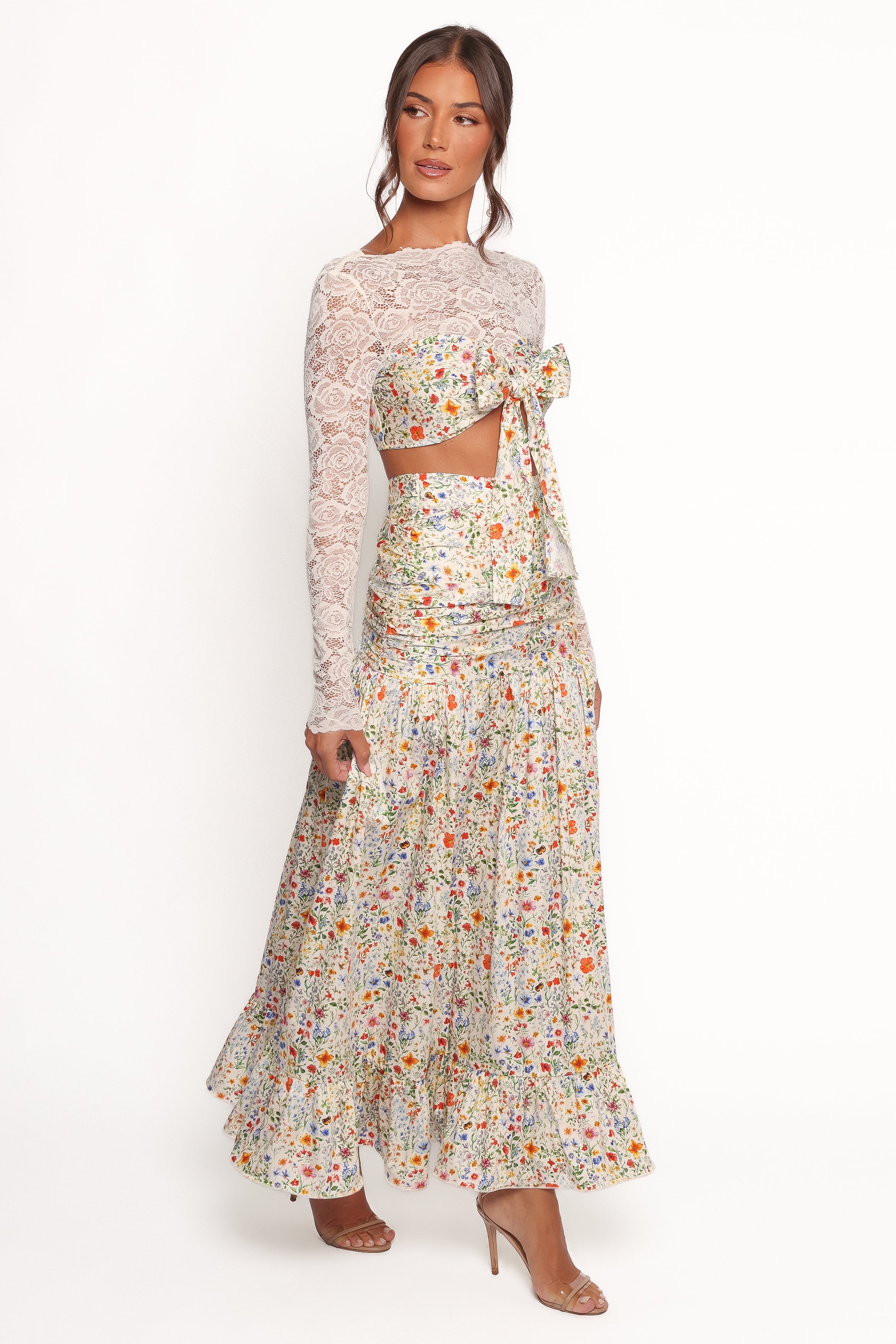 BOTTOMS Dara Maxi Skirt - Garden Floral