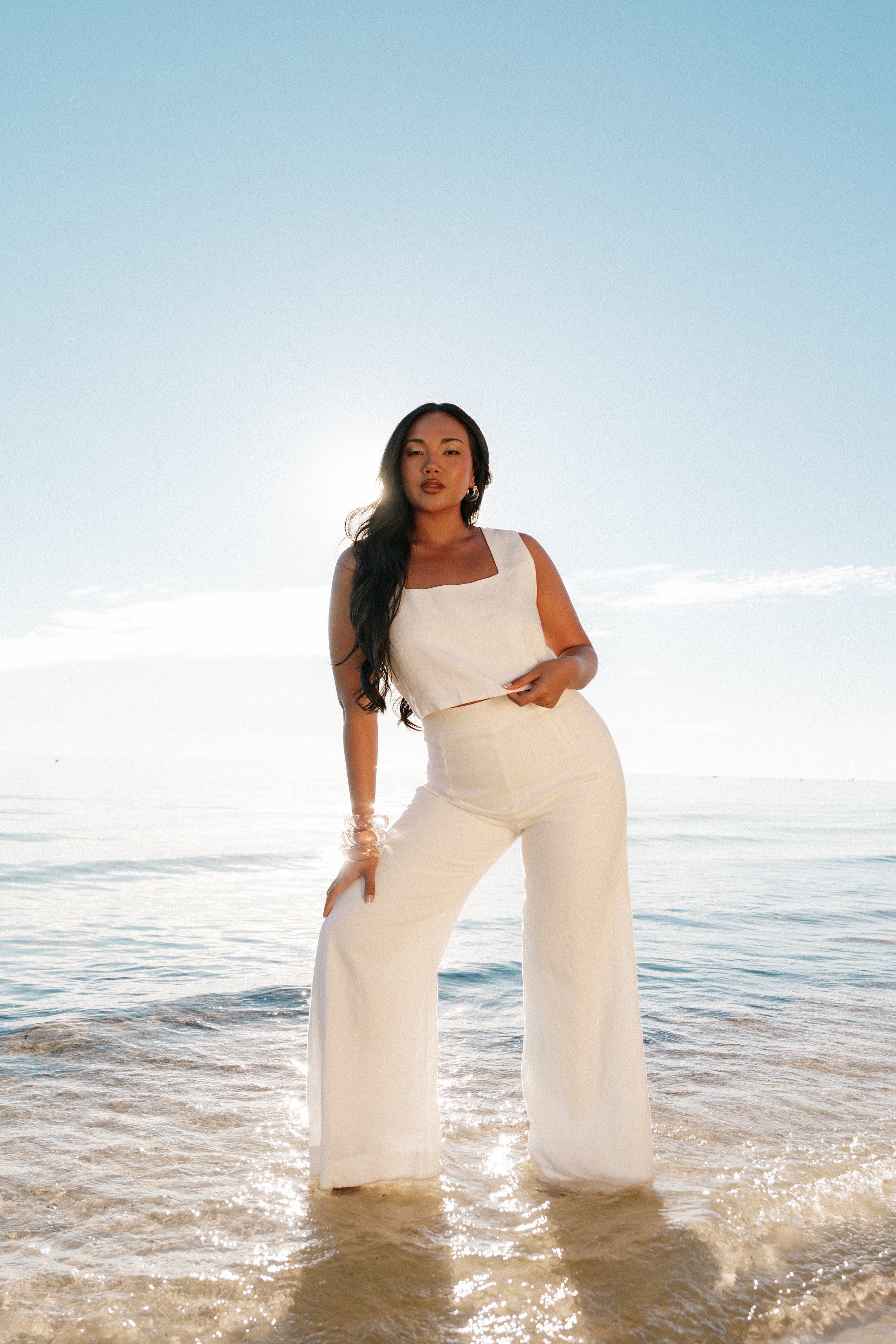 BOTTOMS Devlin Pant - Cloud White