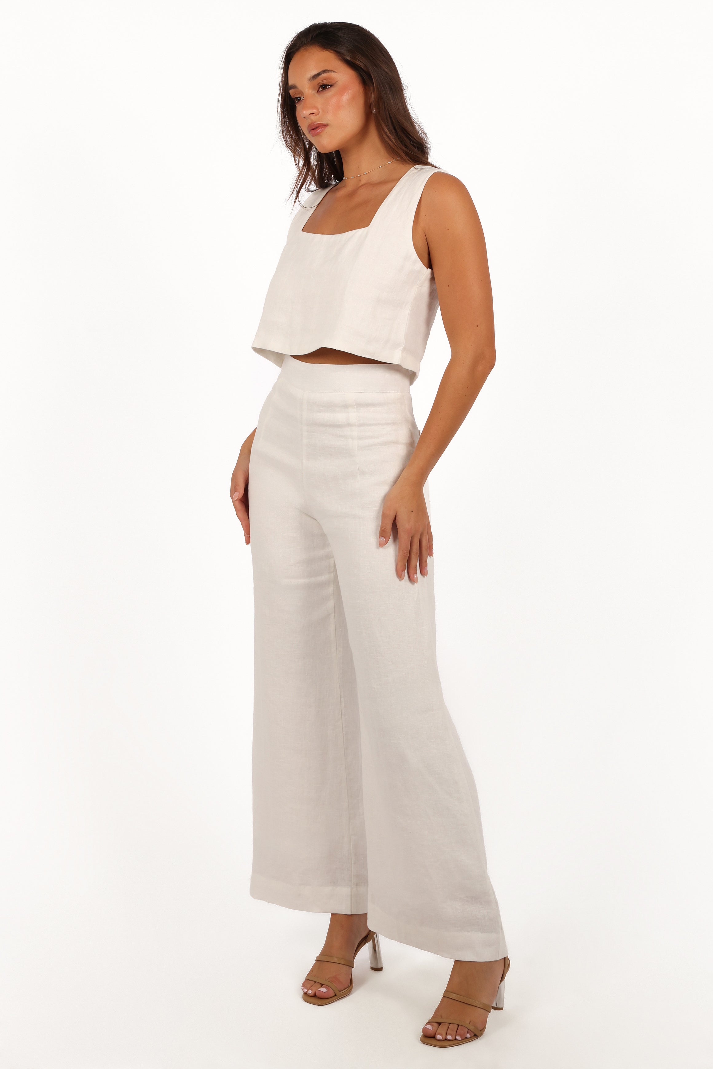 BOTTOMS @Devlin Pant - Cloud White (Hold for Birthday Collection)