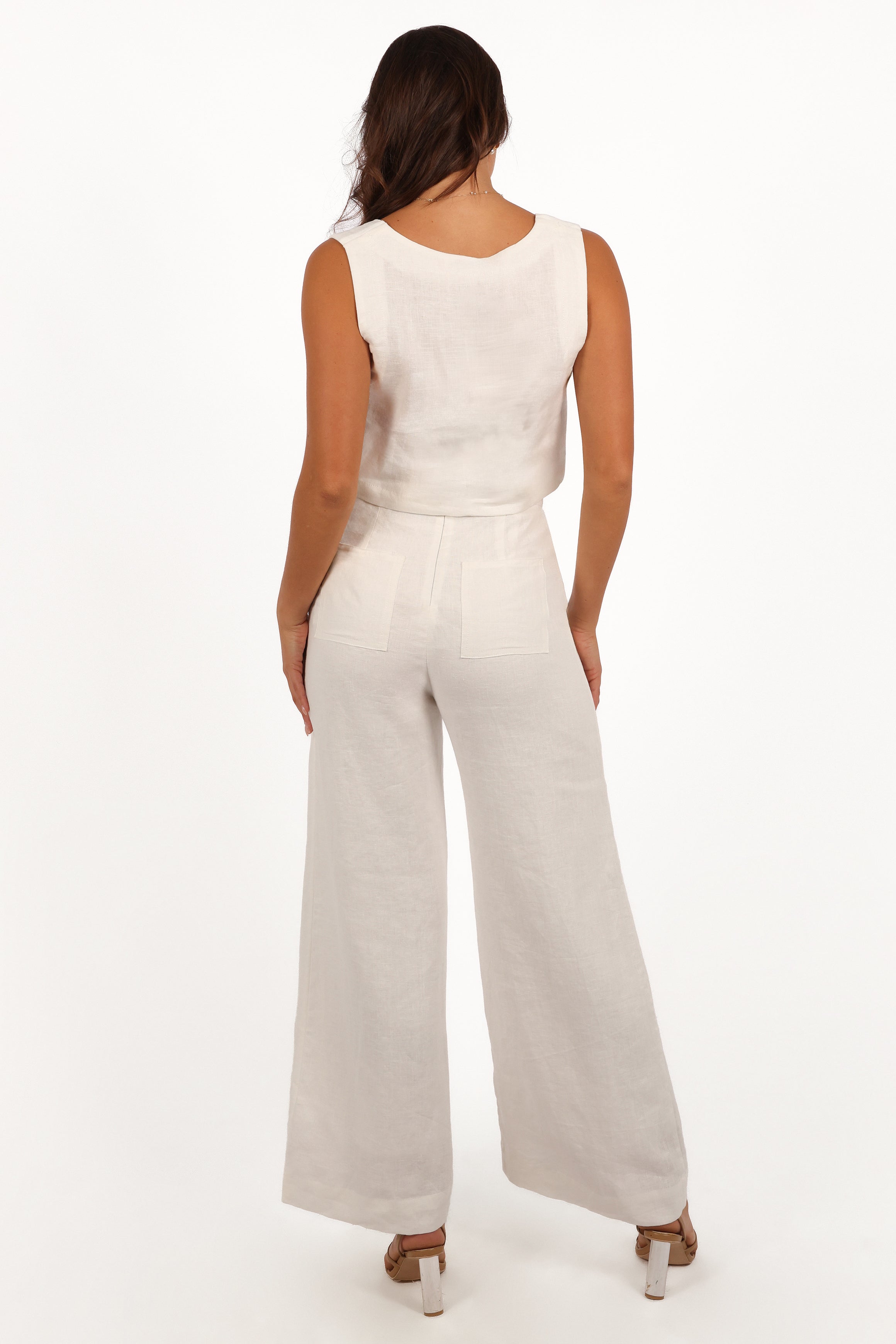 BOTTOMS @Devlin Pant - Cloud White (Hold for Birthday Collection)