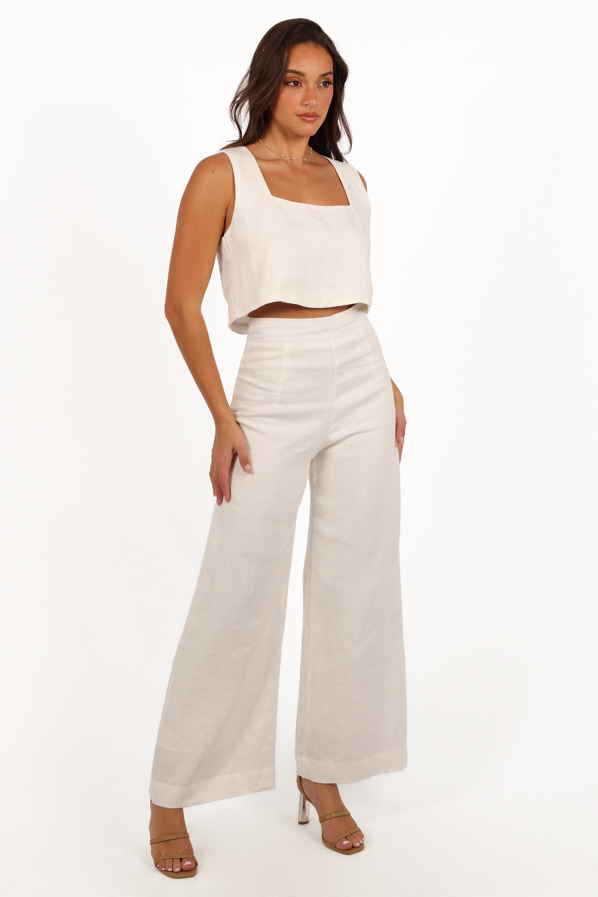 BOTTOMS @Devlin Pant - Cloud White (Hold for Birthday Collection)