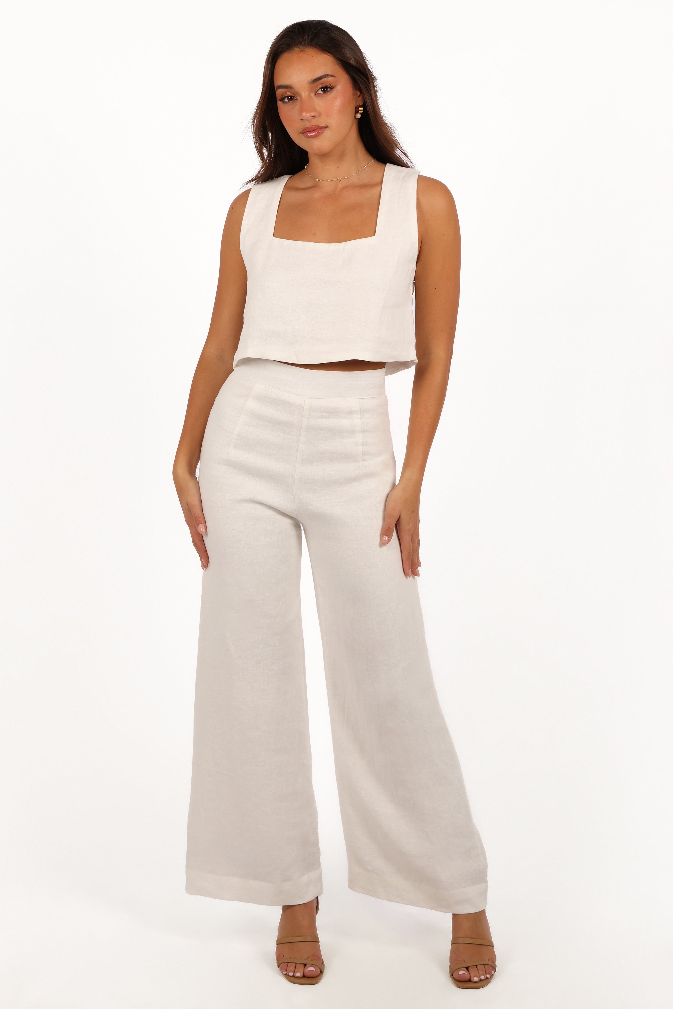 BOTTOMS @Devlin Pant - Cloud White (Hold for Birthday Collection)