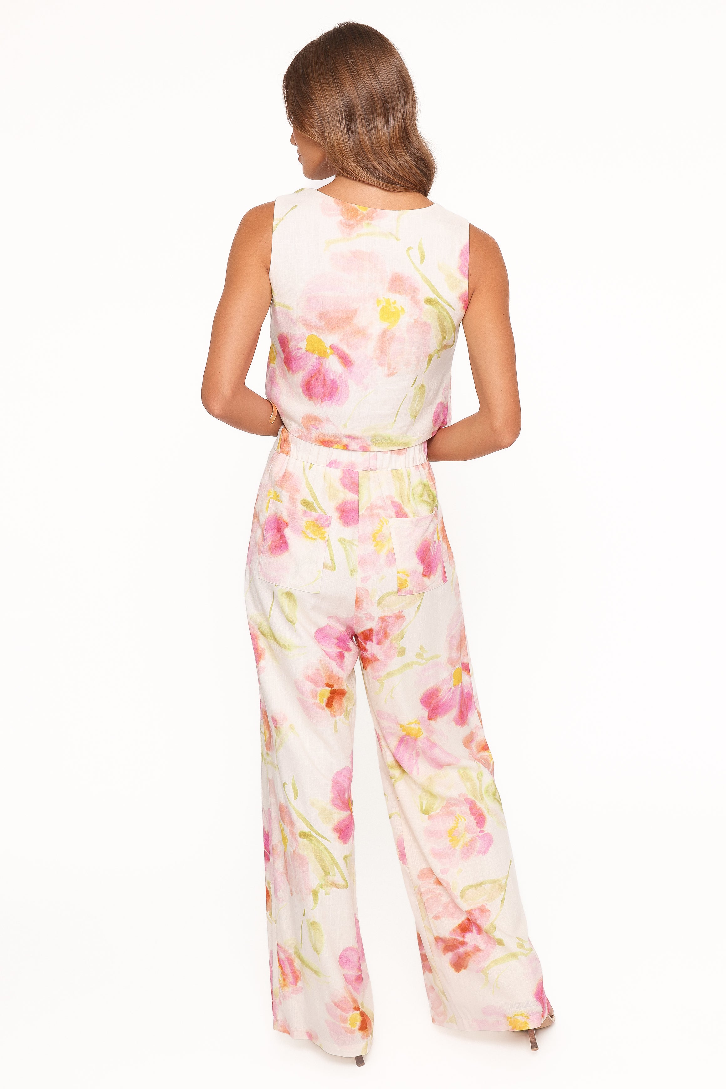 BOTTOMS Devlin Pant - Pink Garden Floral