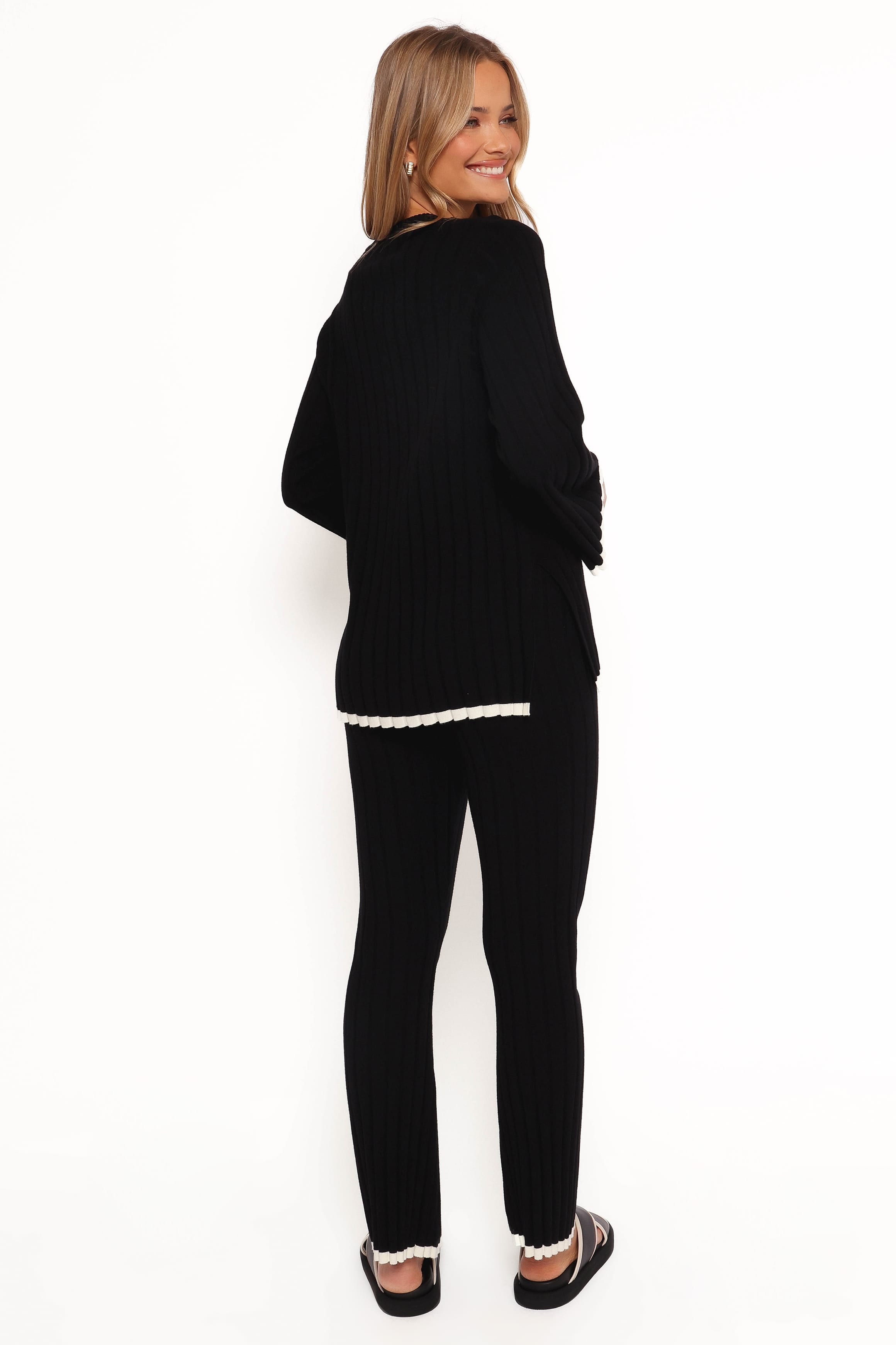 BOTTOMS Dora Knit Pant - Black
