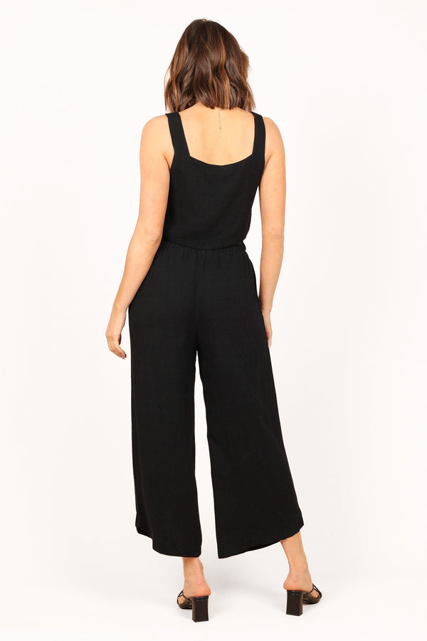 BOTTOMS Eleanor High Waisted Pants - Black