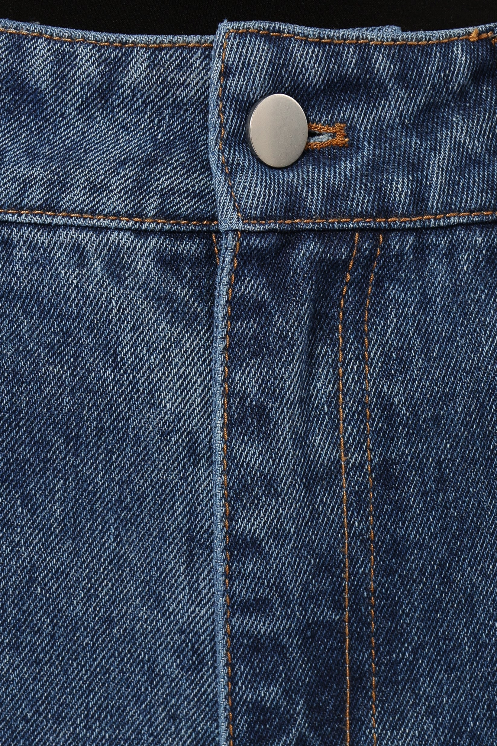 BOTTOMS @Elina Straight Leg Jeans - Denim (Hold for Winter Essentials)